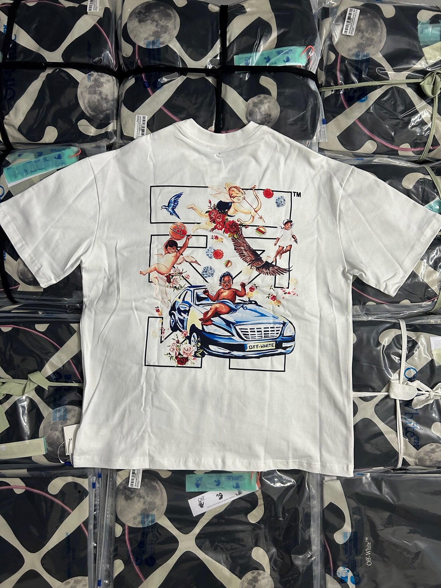 LuxluxHouse Best Quality Clothes Off White T-shirt