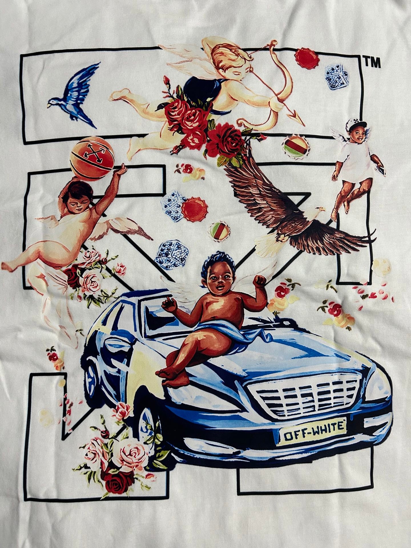 LuxluxHouse Best Quality Clothes Off White T-shirt