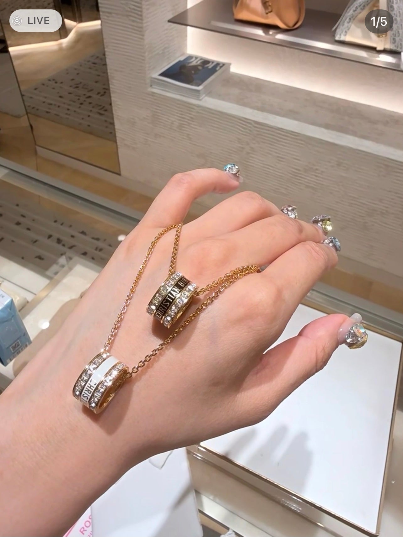 LuxluxHouse Best Quality Accessories Necklace Dior