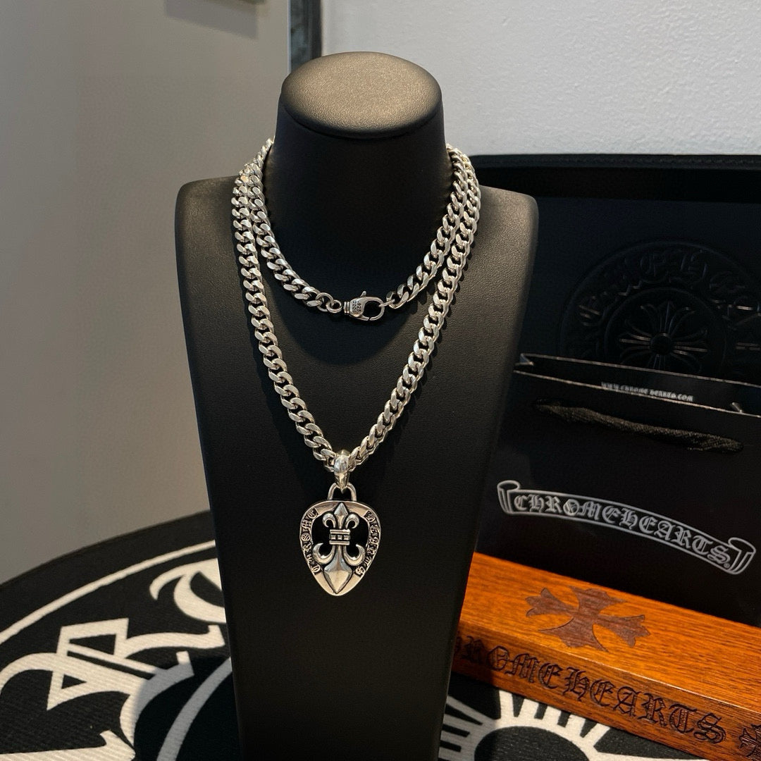 LuxluxHouse Best Quality Accessories Necklace Chrome Hearts