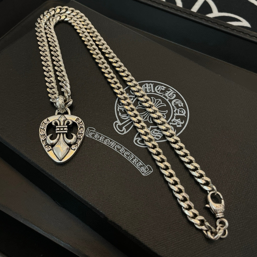 LuxluxHouse Best Quality Accessories Necklace Chrome Hearts