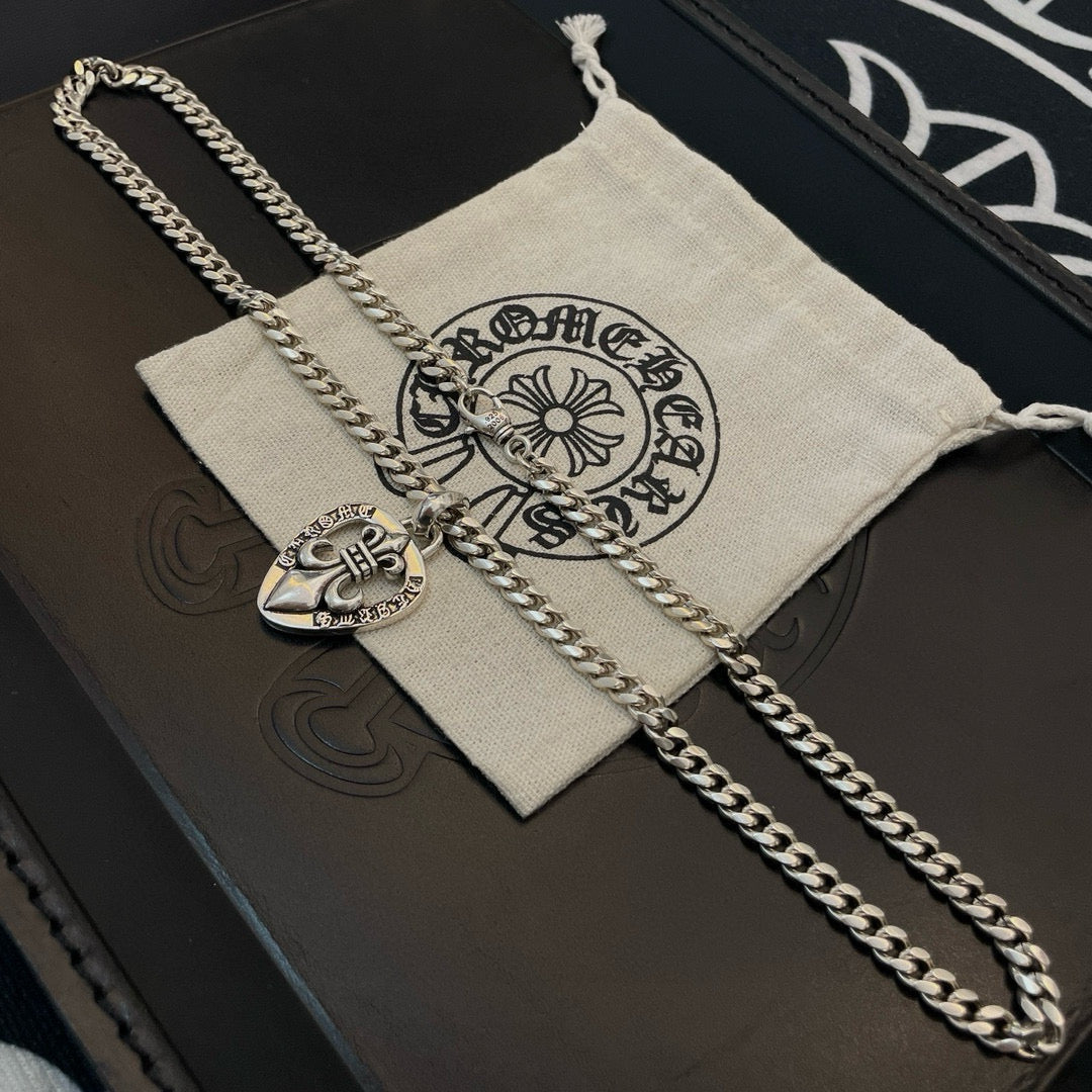LuxluxHouse Best Quality Accessories Necklace Chrome Hearts