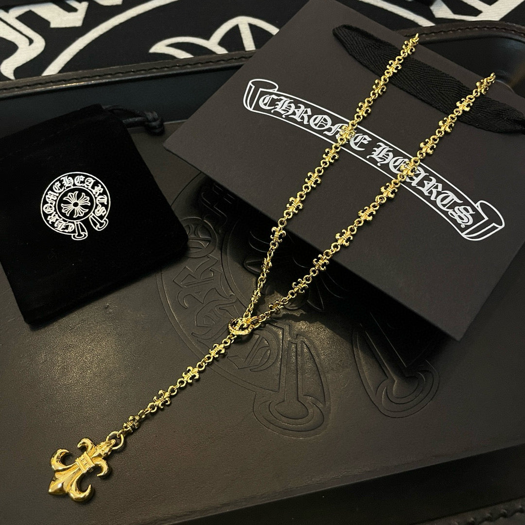 LuxluxHouse Best Quality Accessories Necklace Chrome Hearts