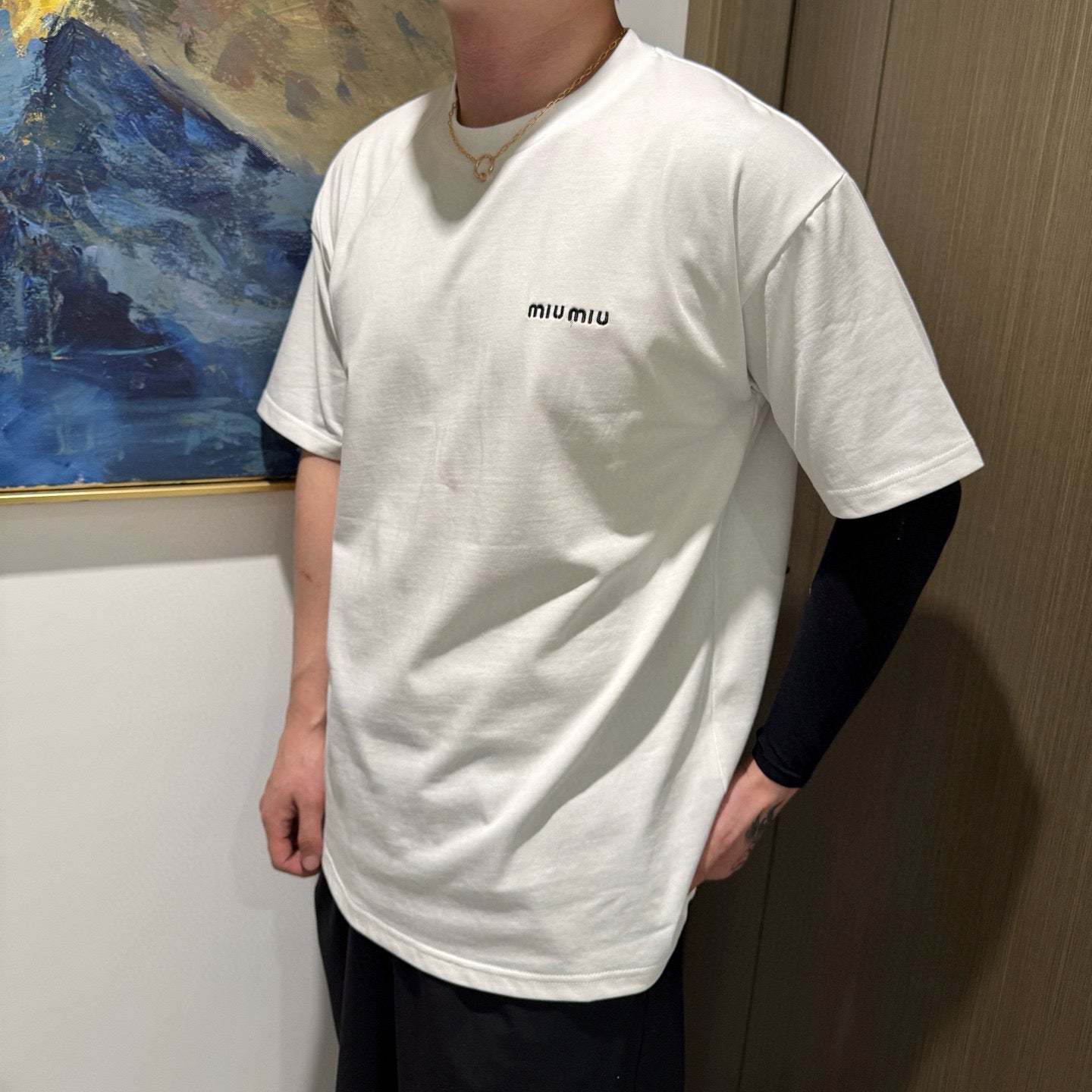 LuxluxHouse Best Quality Clothes Miu Miu T-shirt