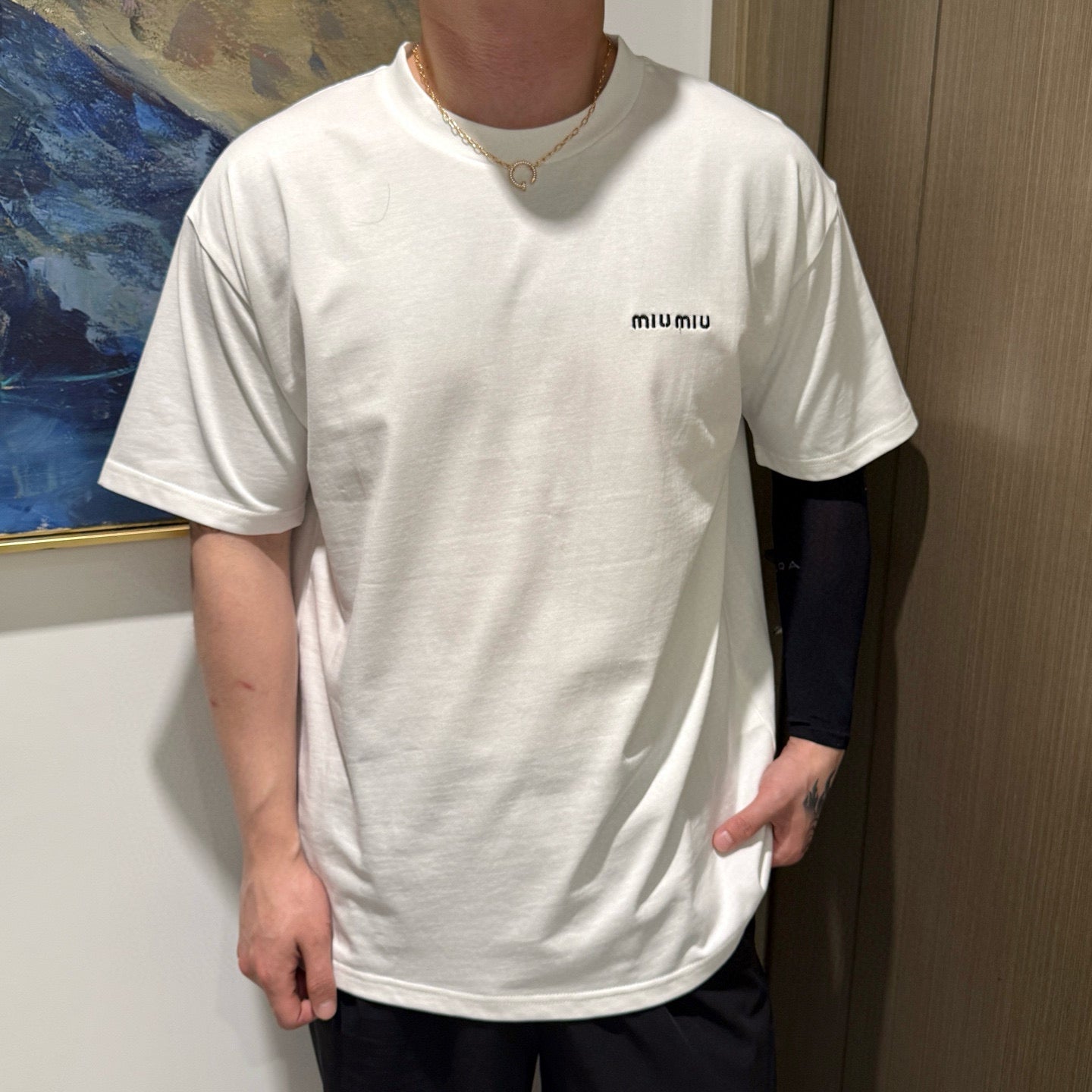 LuxluxHouse Best Quality Clothes Miu Miu T-shirt