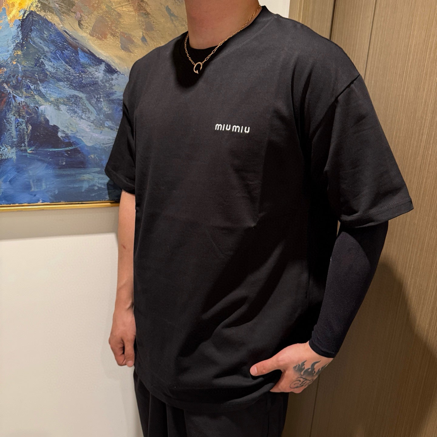 LuxluxHouse Best Quality Clothes Miu Miu T-shirt