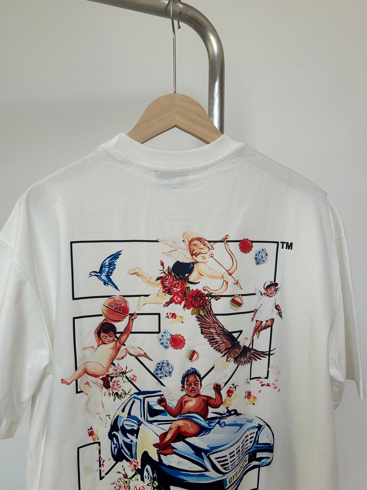 LuxluxHouse Best Quality Clothes Off White T-shirt