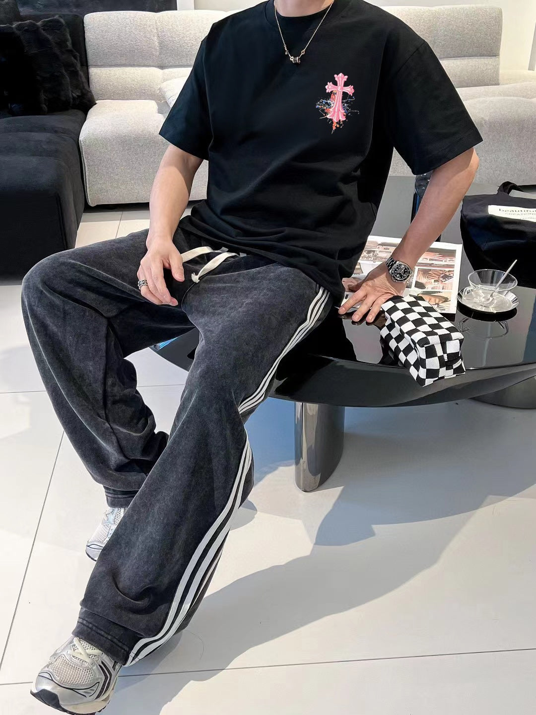 LuxluxHouse Best Quality Clothes Chrome Hearts T-shirt