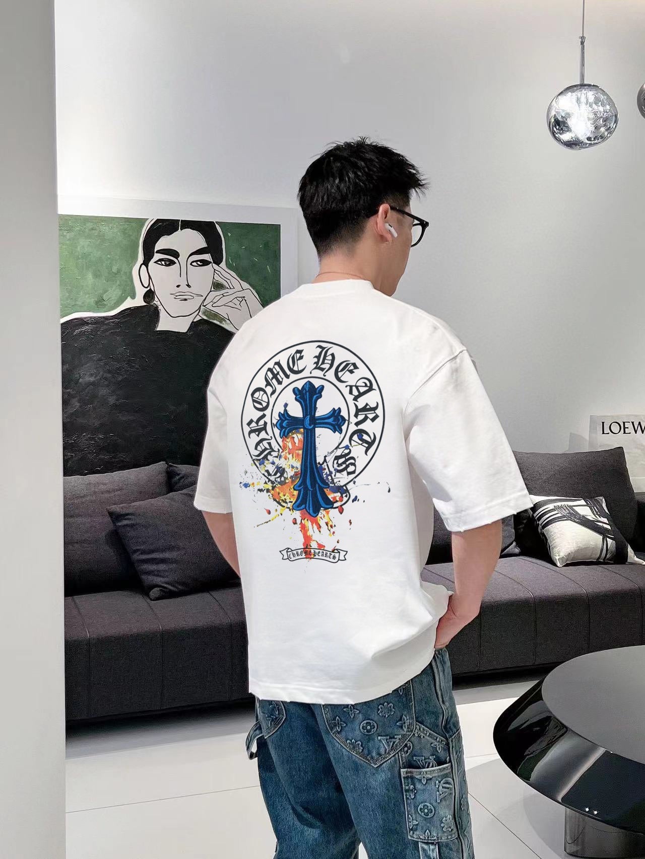 LuxluxHouse Best Quality Clothes Chrome Hearts T-shirt