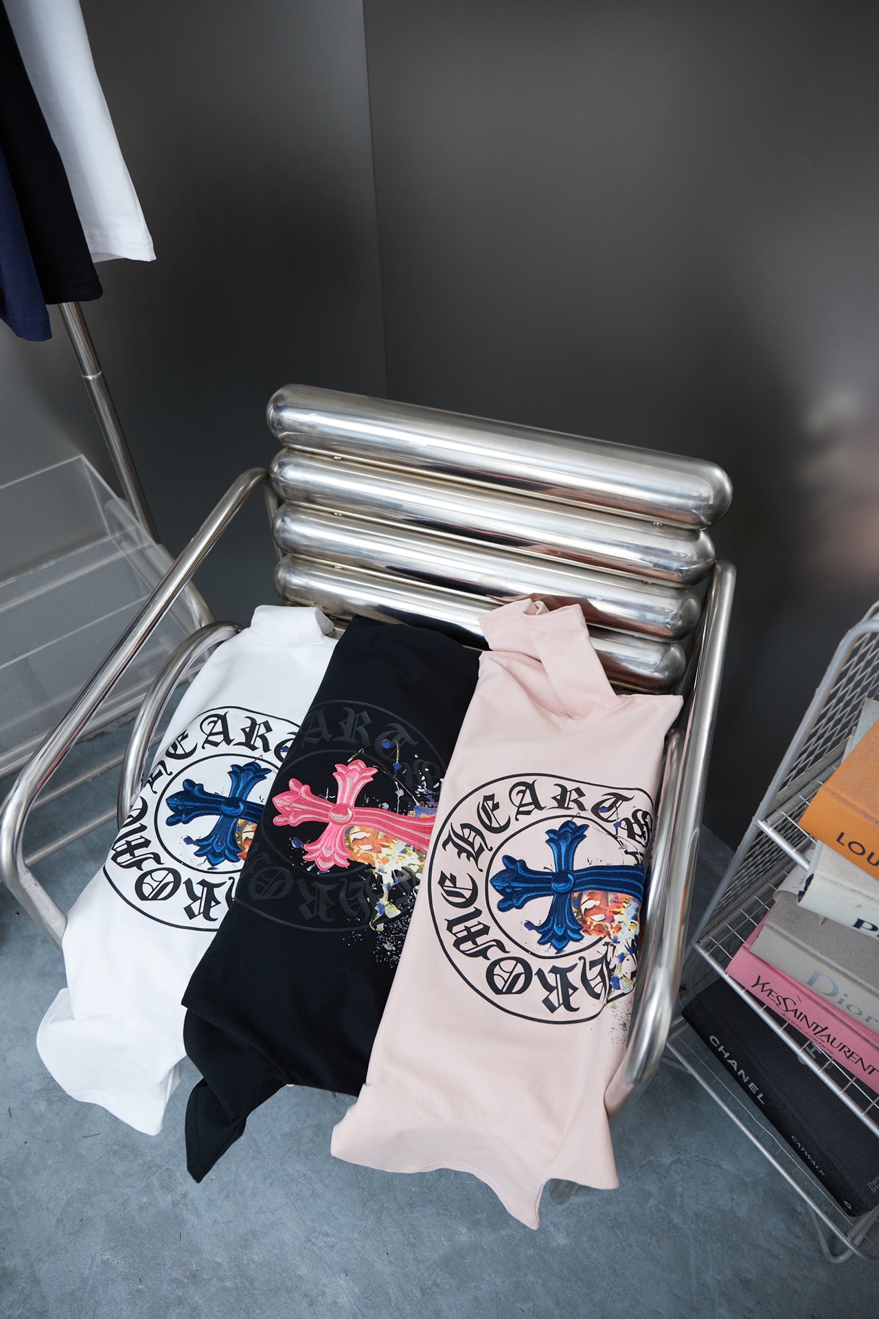 LuxluxHouse Best Quality Clothes Chrome Hearts T-shirt