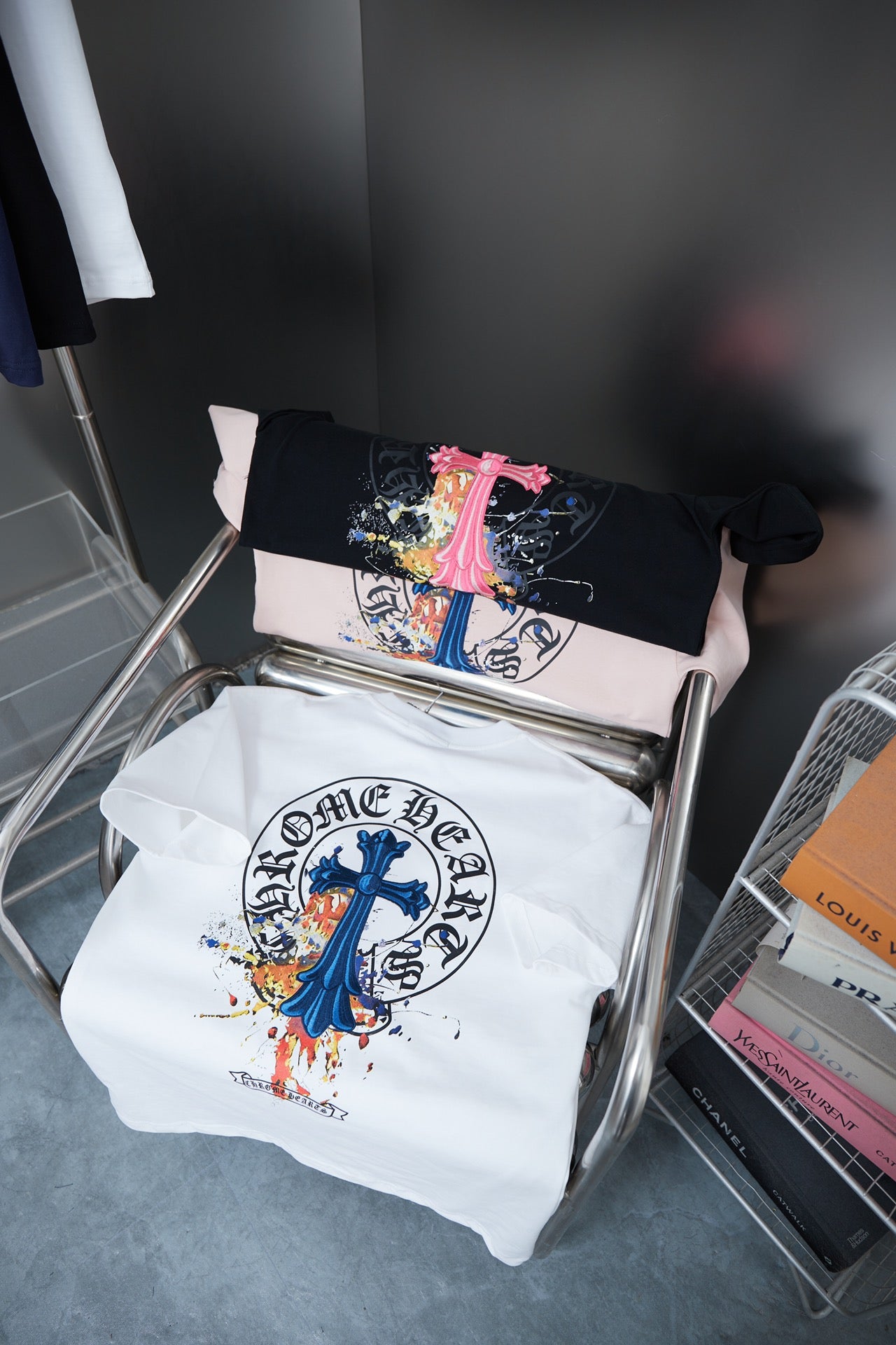 LuxluxHouse Best Quality Clothes Chrome Hearts T-shirt