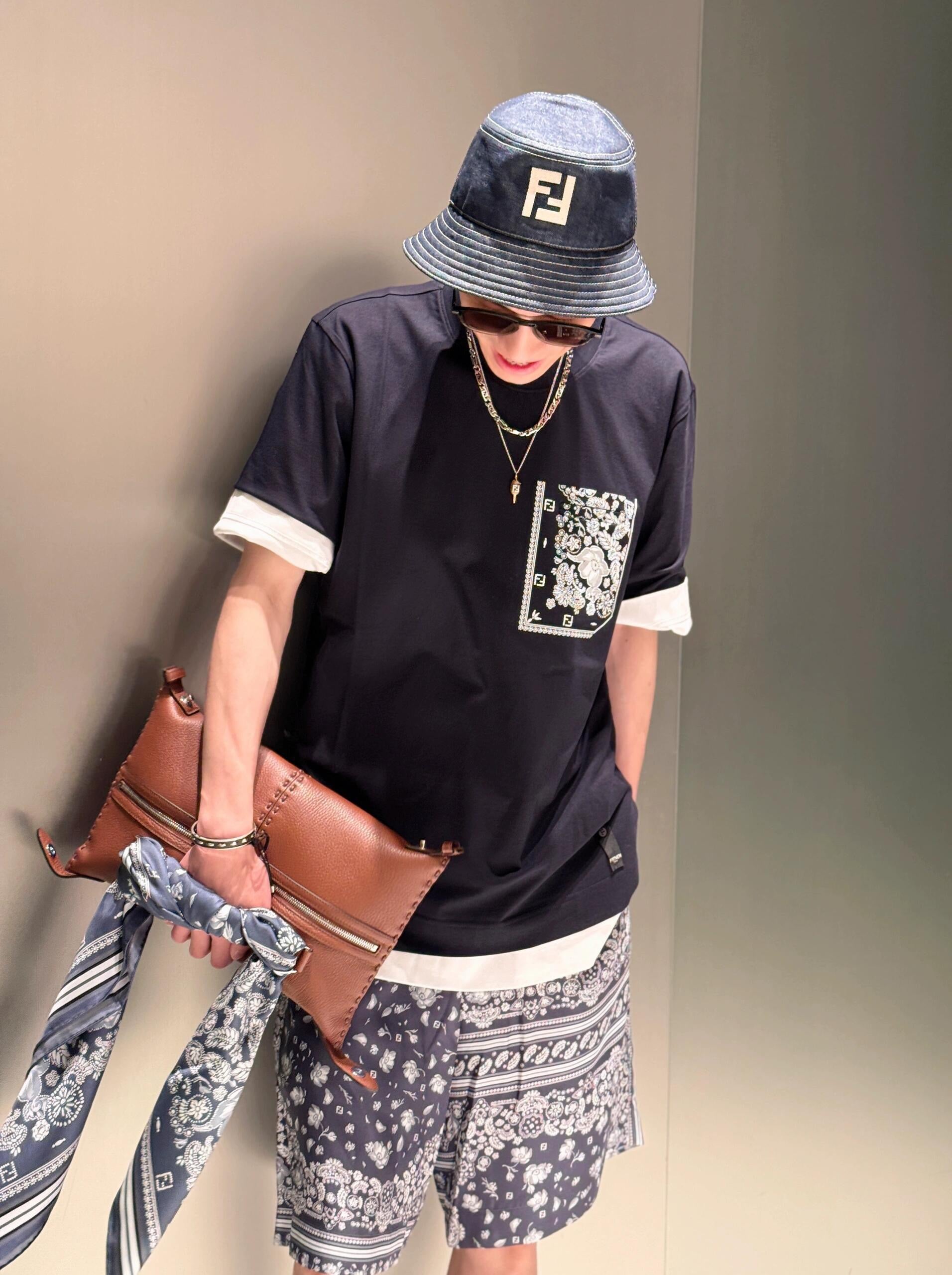 LuxluxHouse Best Quality Clothes Fendi T-shirt