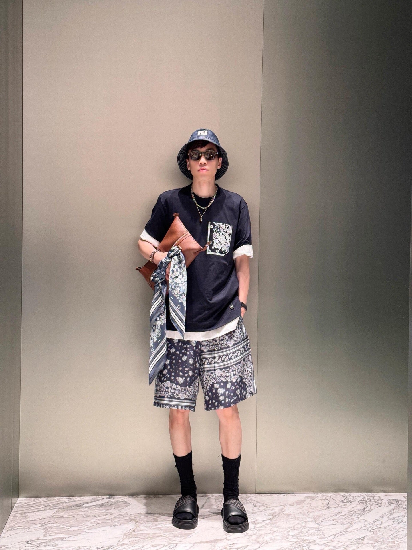 LuxluxHouse Best Quality Clothes Fendi T-shirt