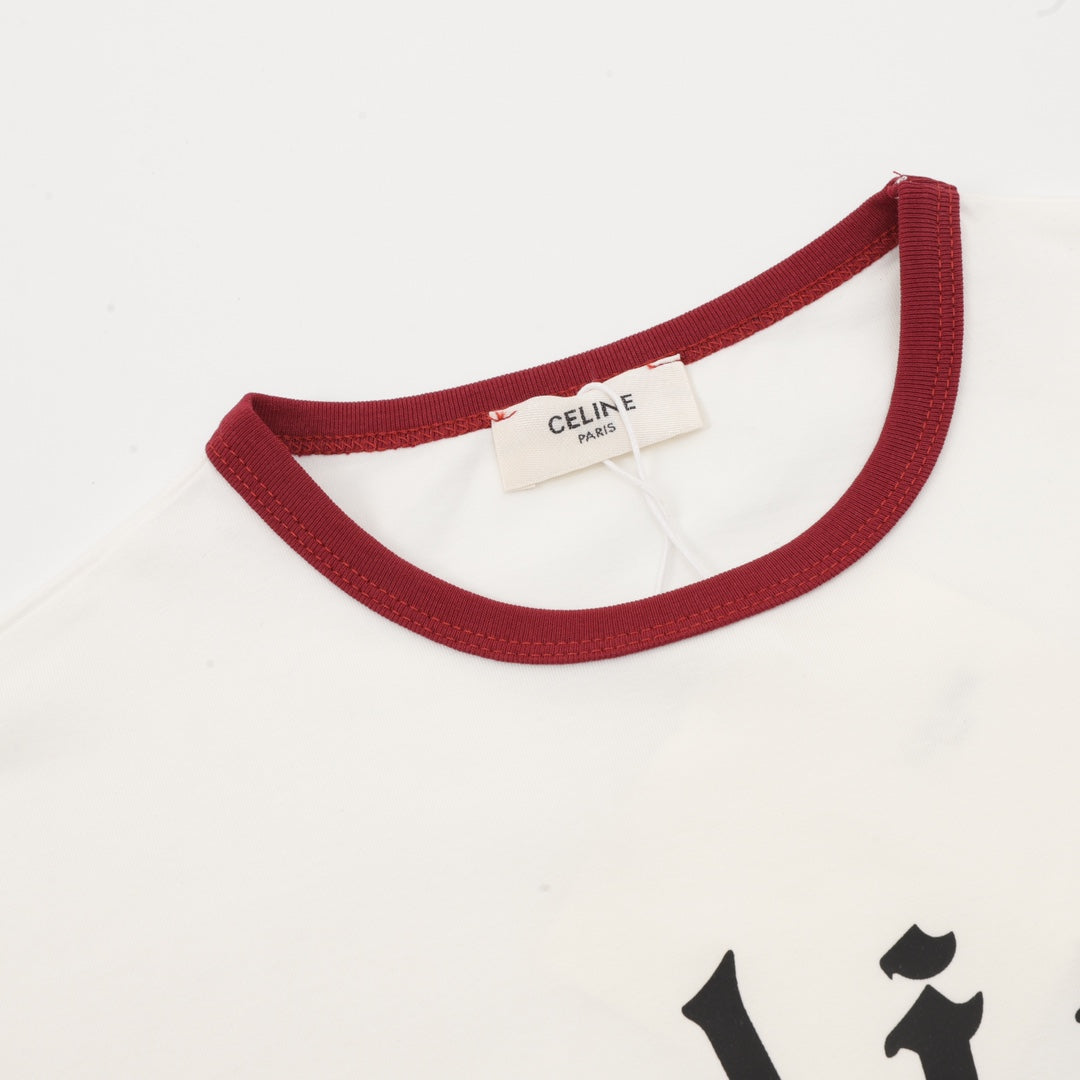 LuxluxHouse Best Quality Clothes T-shirt Celine