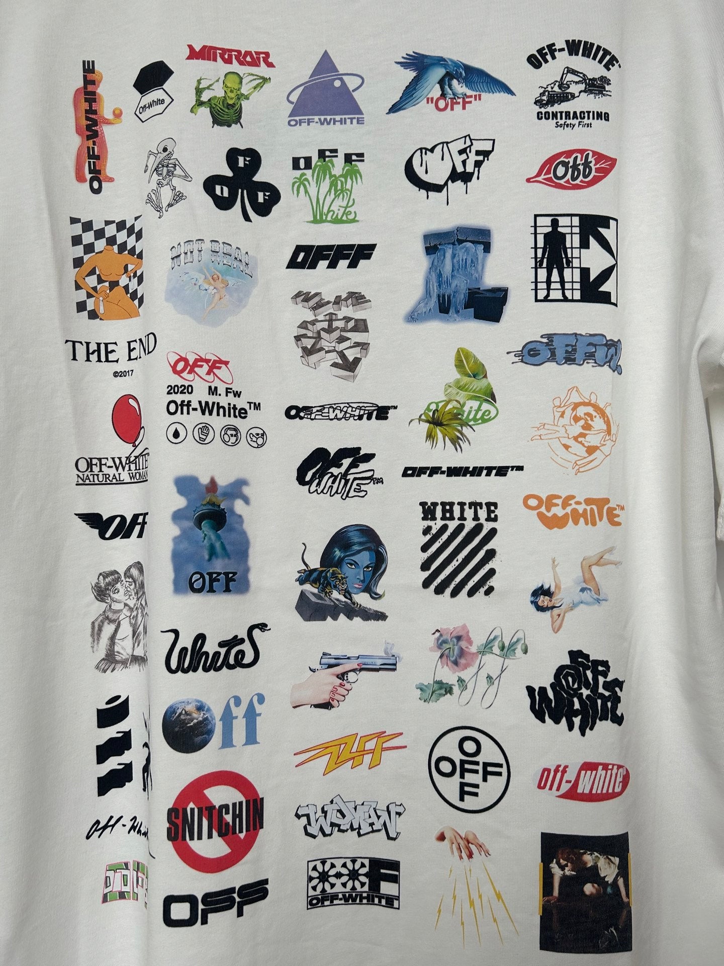LuxluxHouse Best Quality Clothes Off White T-shirt