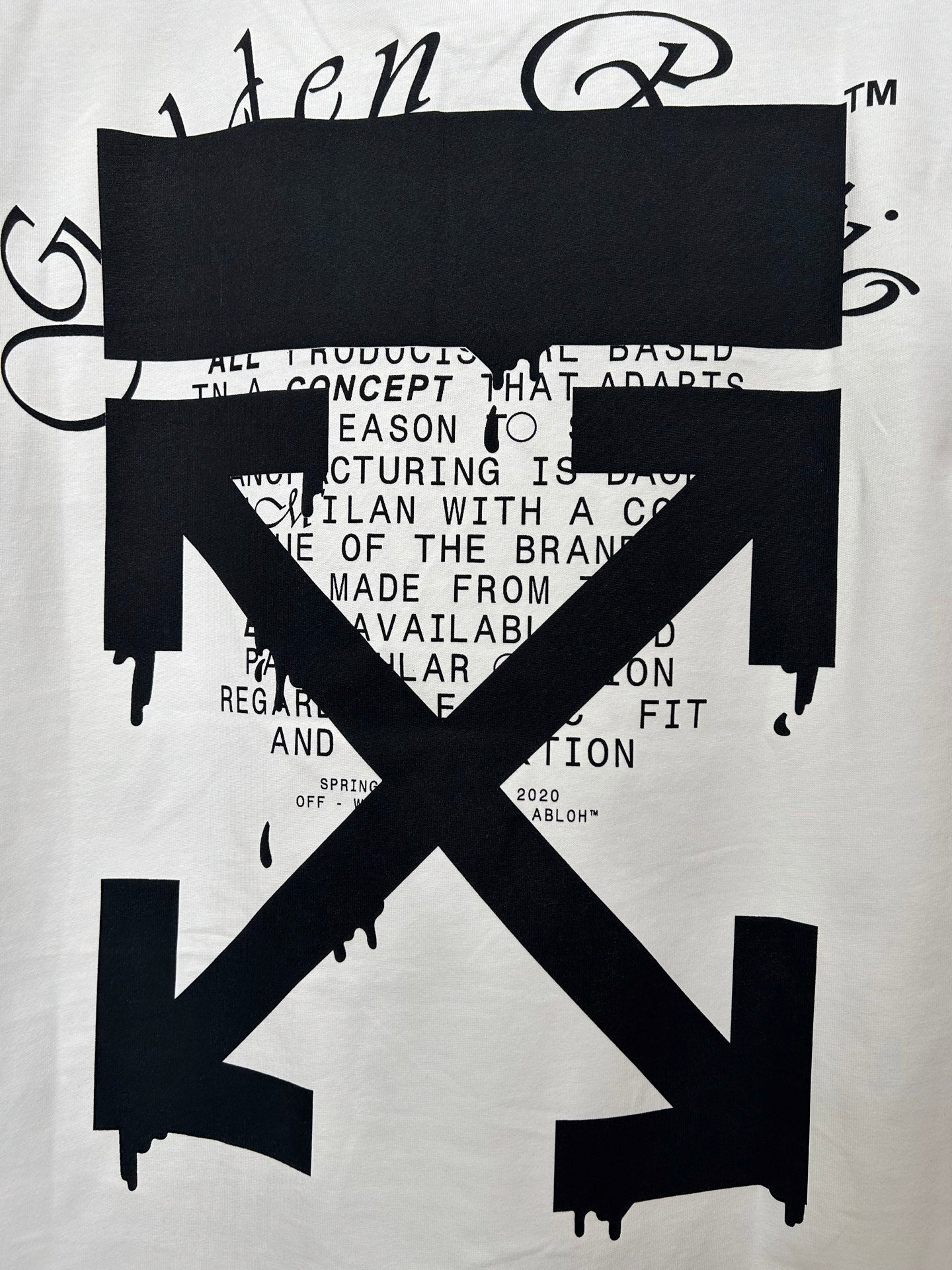 LuxluxHouse Best Quality Clothes Off White T-shirt