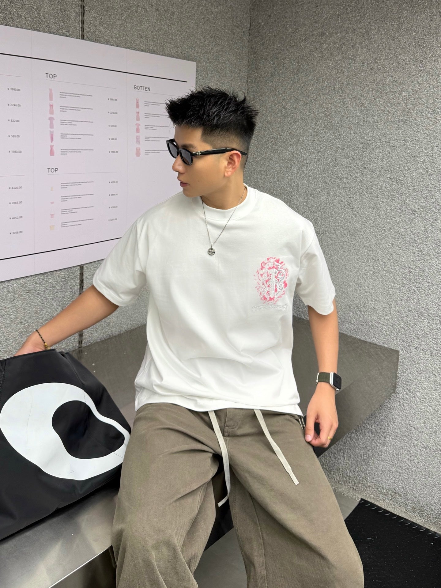 LuxluxHouse Best Quality Clothes Chrome Hearts T-shirt