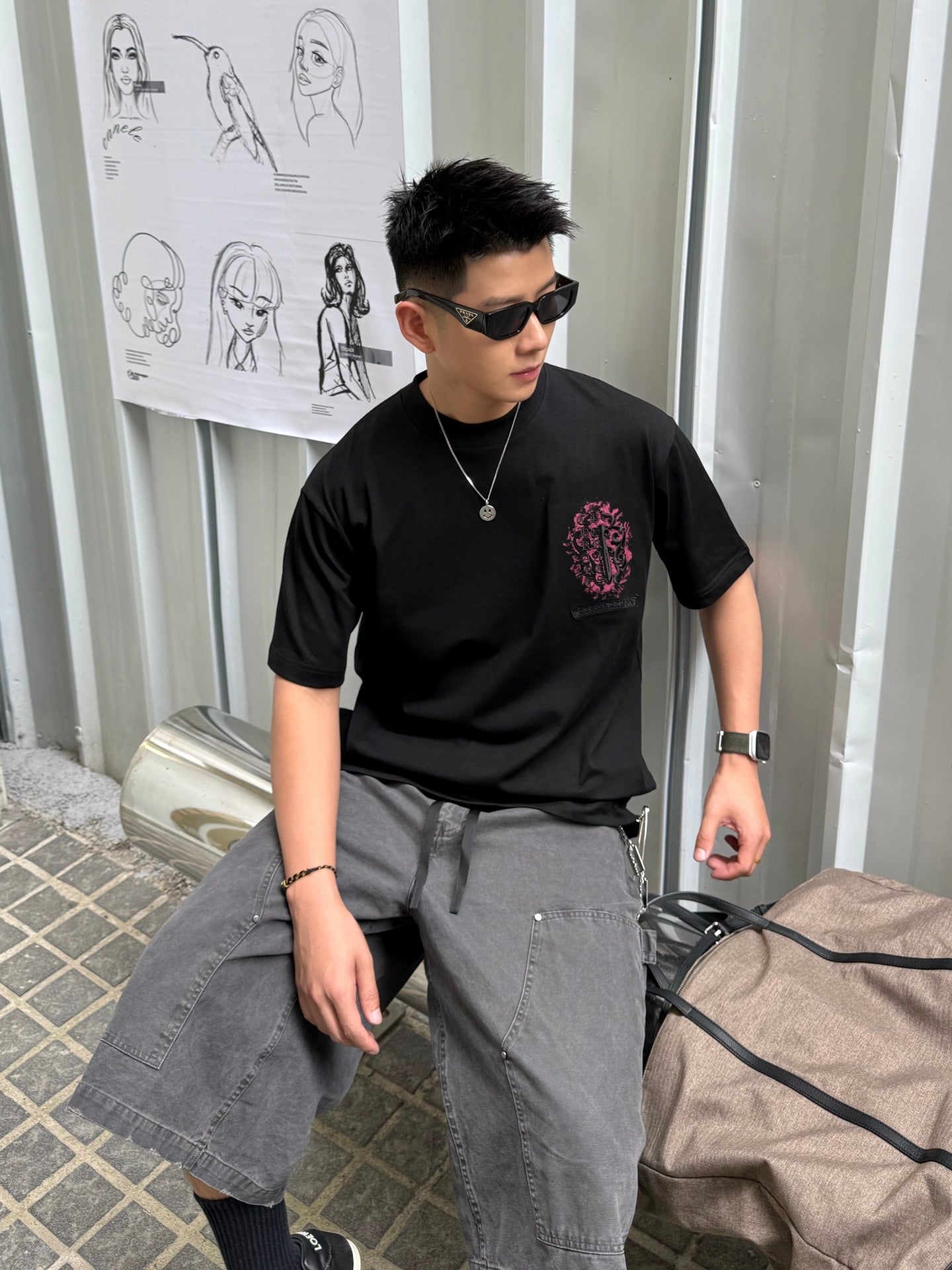 LuxluxHouse Best Quality Clothes Chrome Hearts T-shirt