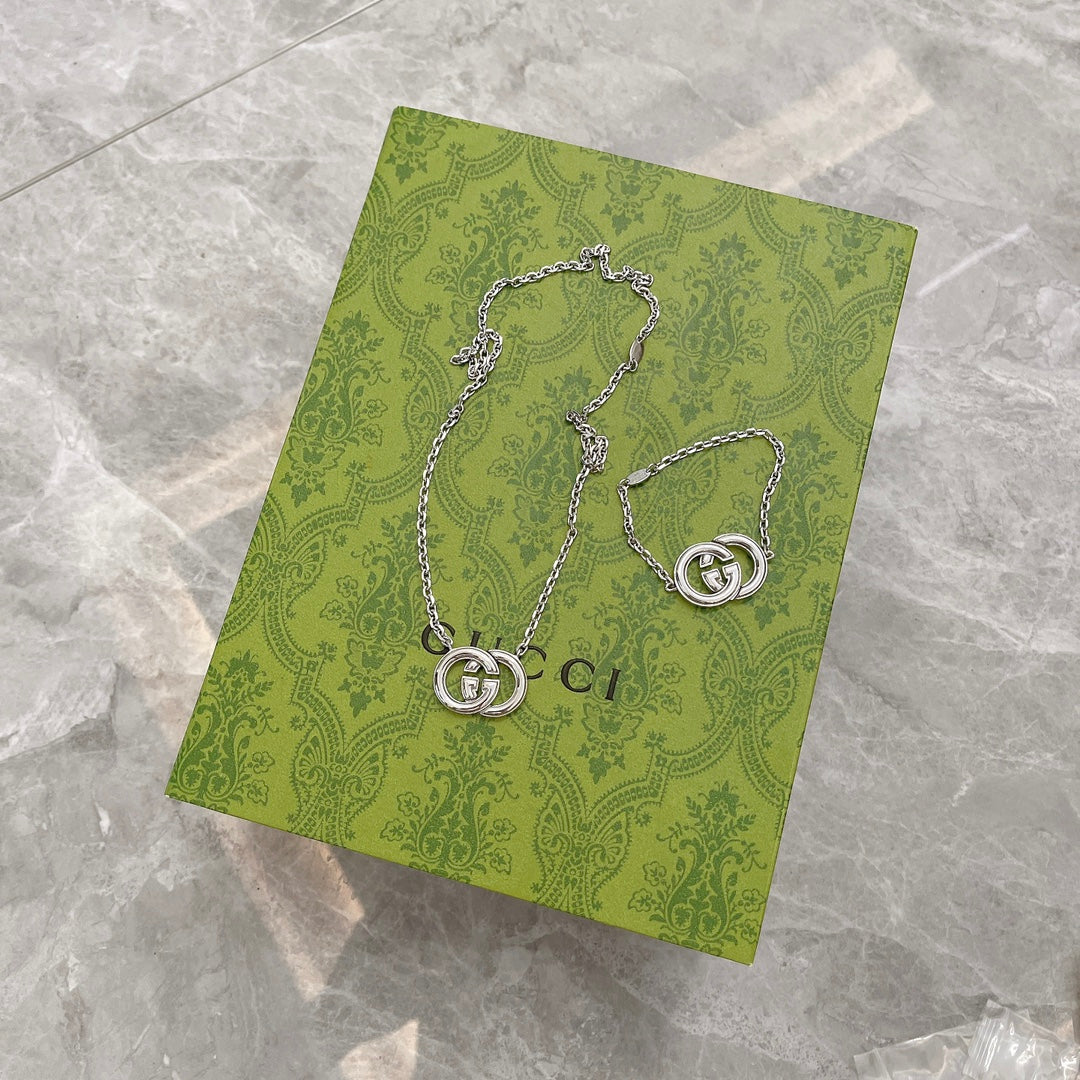 LuxluxHouse Best Quality Accessories Gucci Necklace Bracelet