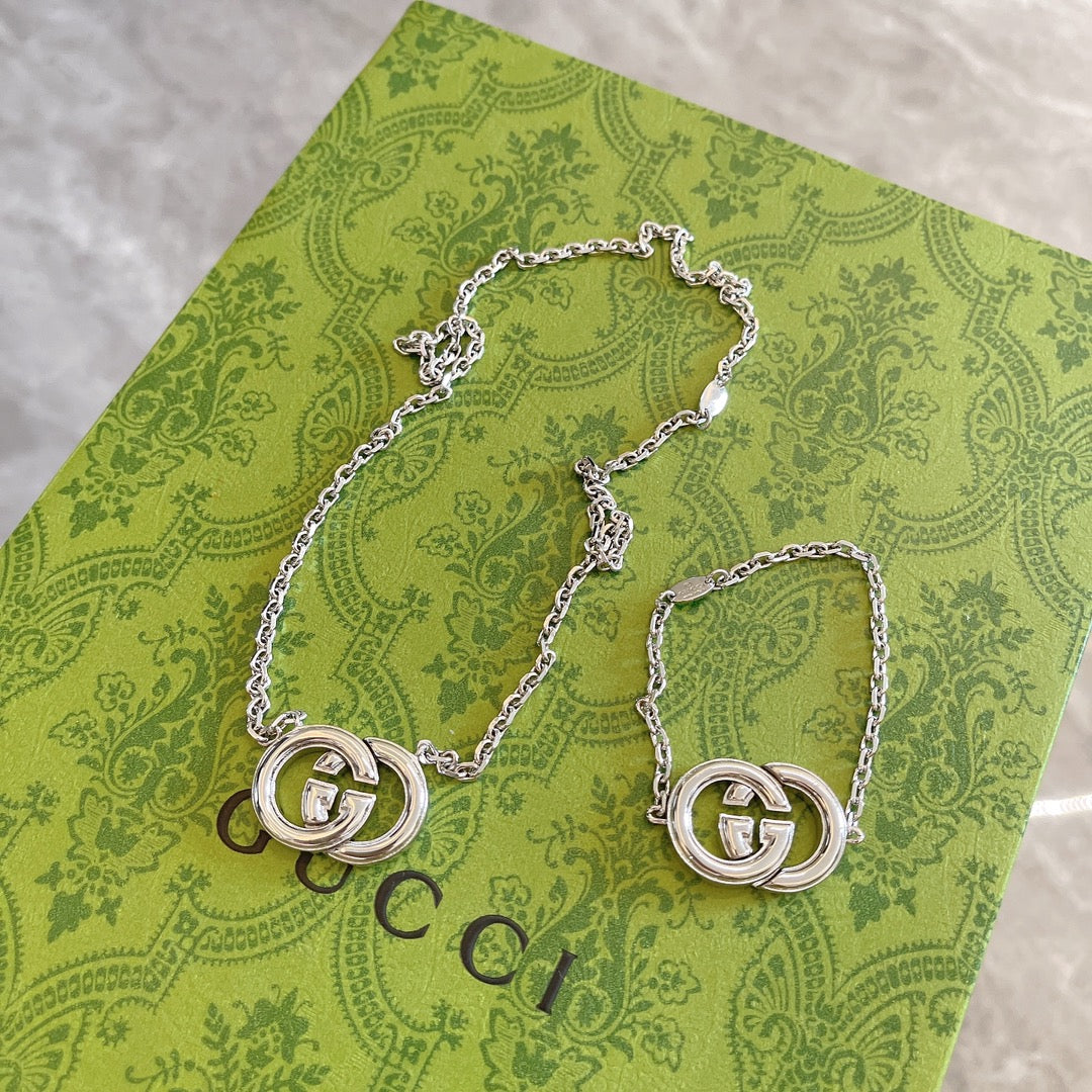 LuxluxHouse Best Quality Accessories Gucci Necklace Bracelet