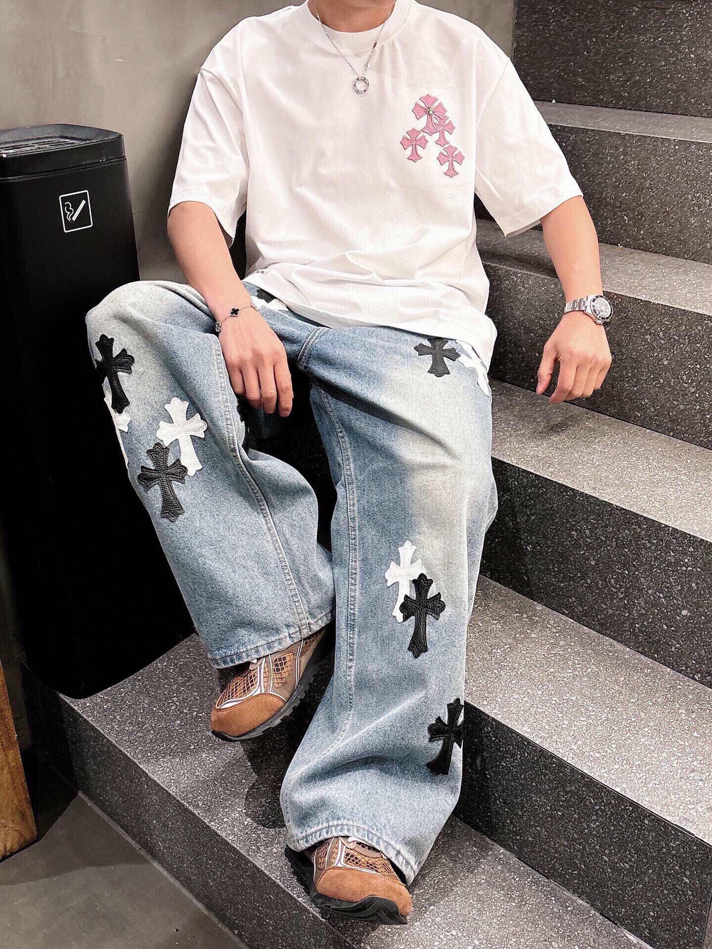 LuxluxHouse Best Quality Clothes Chrome Hearts T-shirt