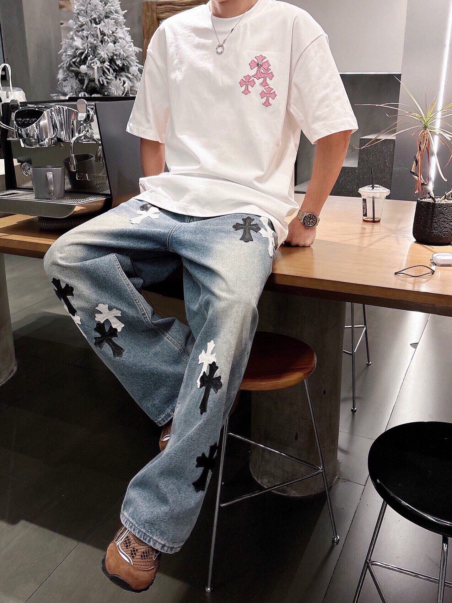 LuxluxHouse Best Quality Clothes Chrome Hearts T-shirt