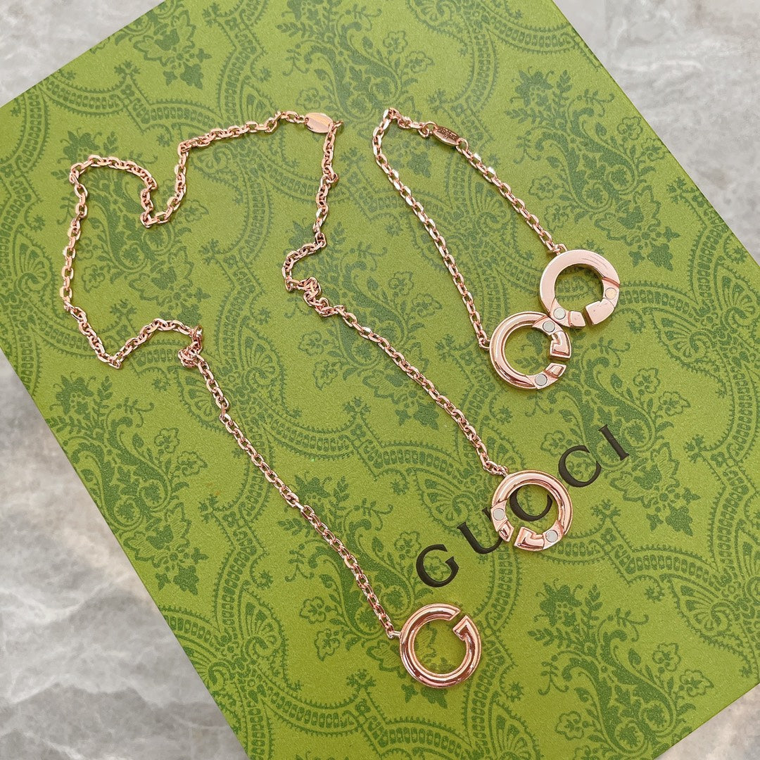 LuxluxHouse Best Quality Accessories Gucci Necklace Bracelet