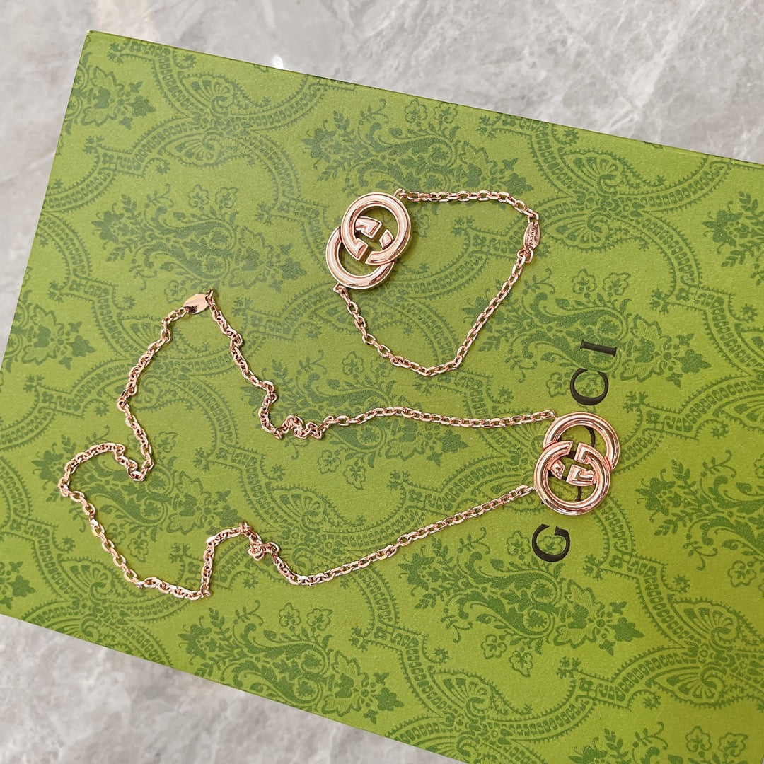 LuxluxHouse Best Quality Accessories Gucci Necklace Bracelet