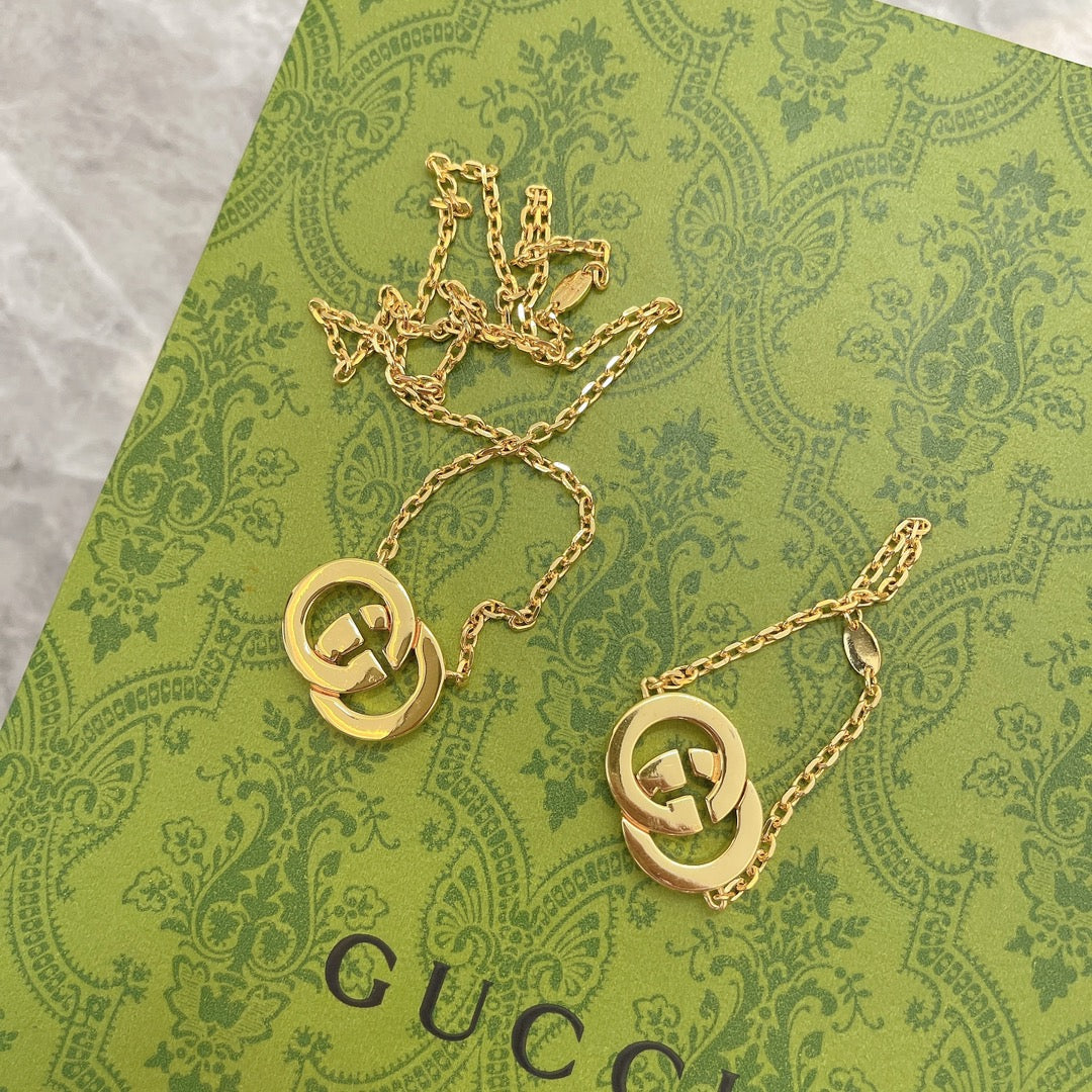 LuxluxHouse Best Quality Accessories Gucci Necklace Bracelet