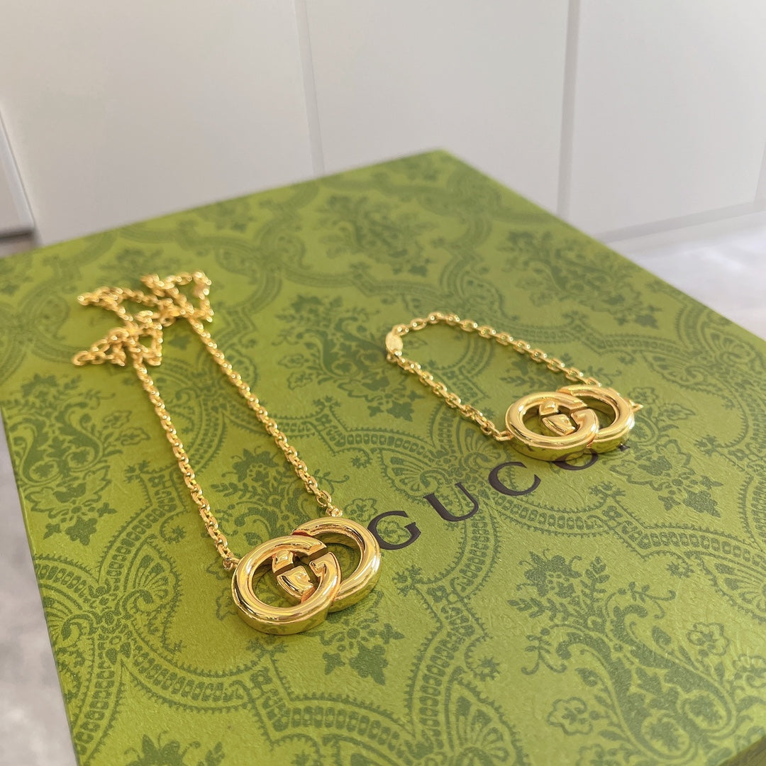 LuxluxHouse Best Quality Accessories Gucci Necklace Bracelet