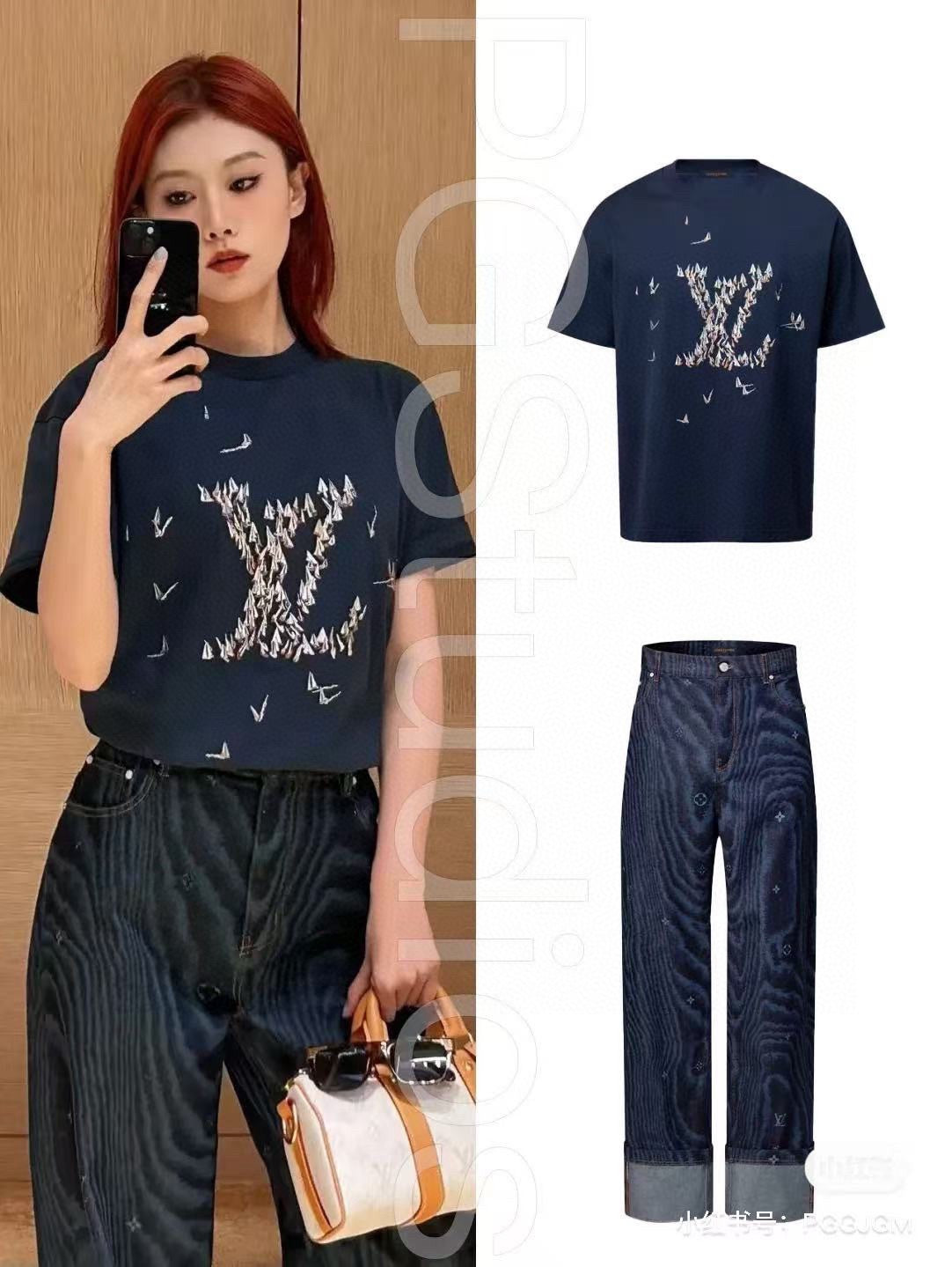 LuxluxHouse Best Quality Clothes T-shirt Louis Vuitton