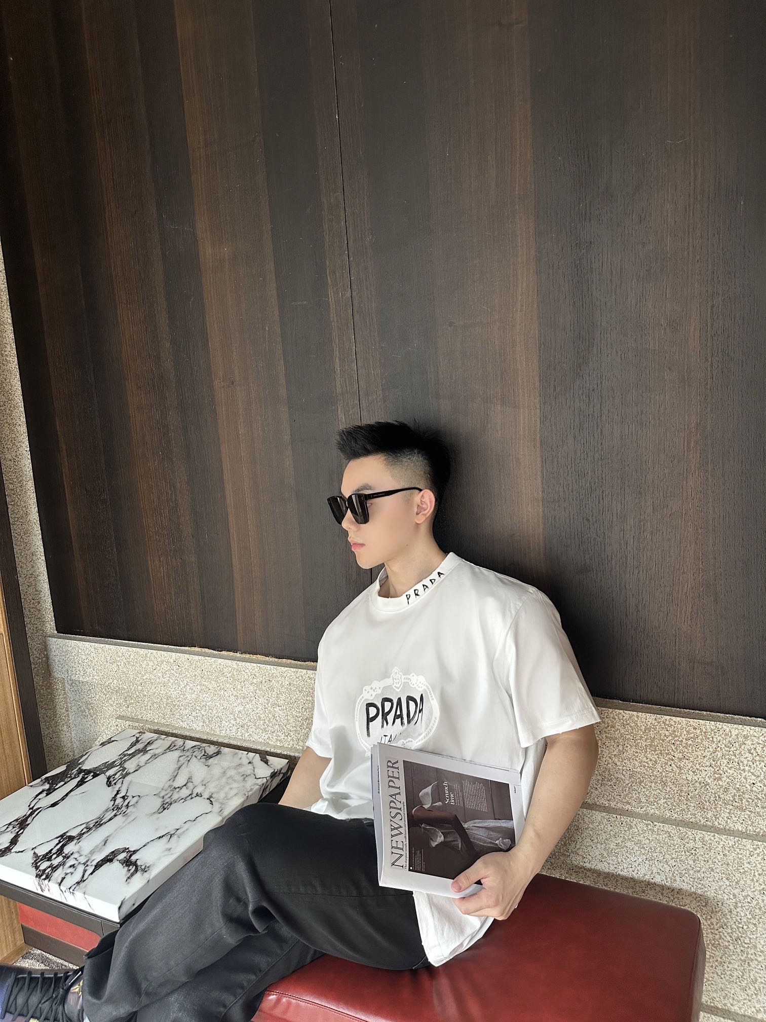 LuxluxHouse Best Quality Clothes T-shirt Prada