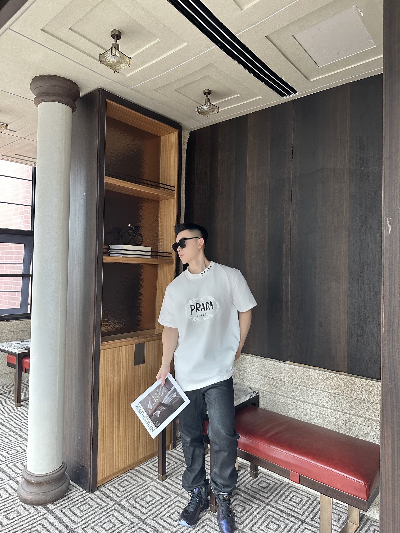 LuxluxHouse Best Quality Clothes T-shirt Prada