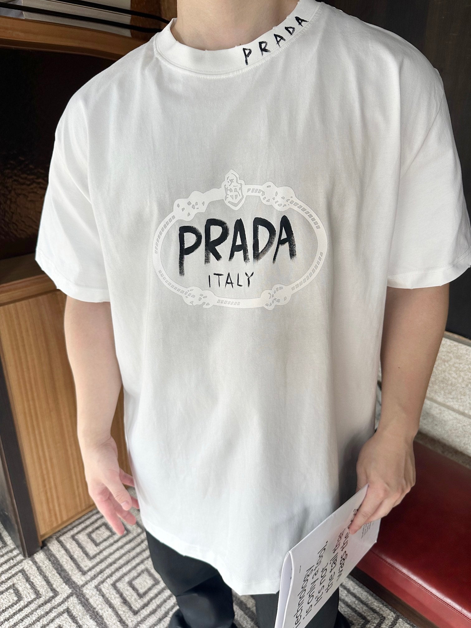 LuxluxHouse Best Quality Clothes T-shirt Prada