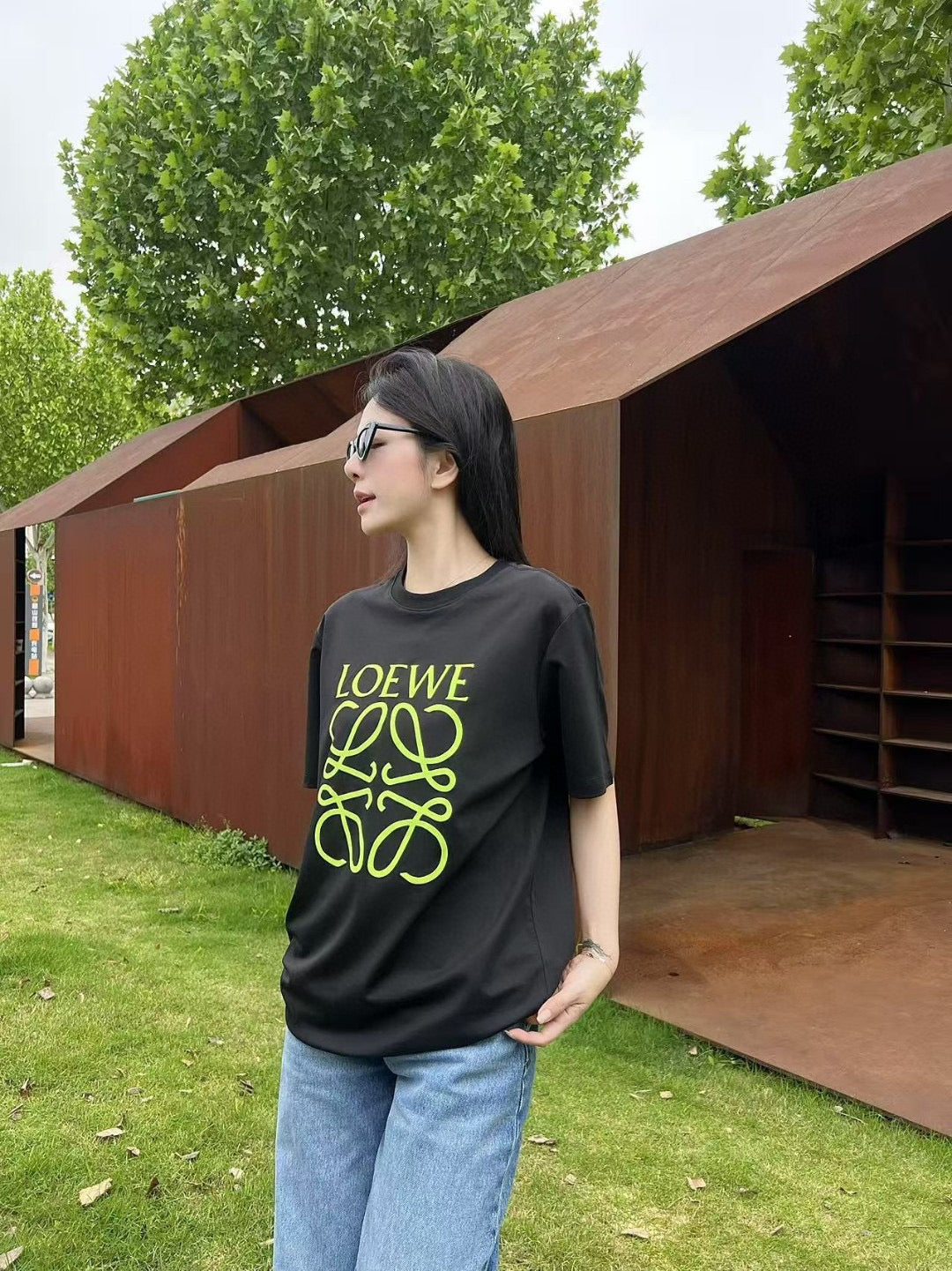 LuxluxHouse Best Quality Clothes T-shirt Loewe