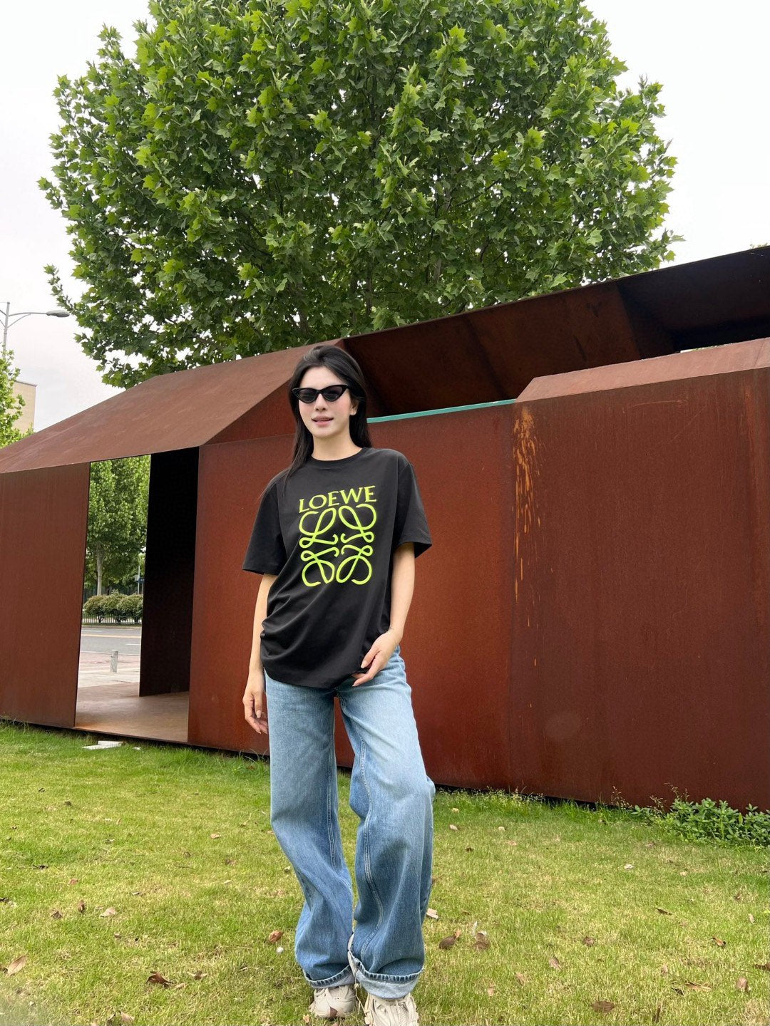 LuxluxHouse Best Quality Clothes T-shirt Loewe