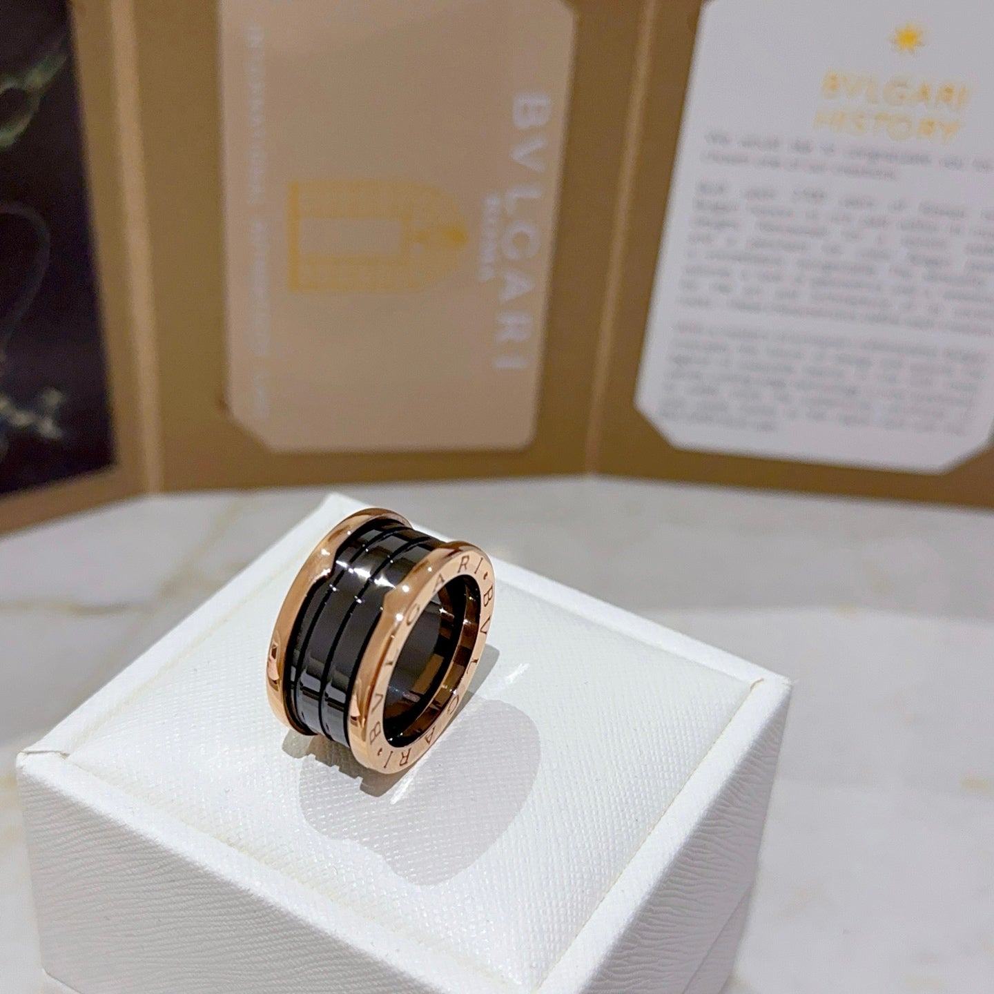 LuxluxHouse Best Quality Accessories Ring Bvlgari