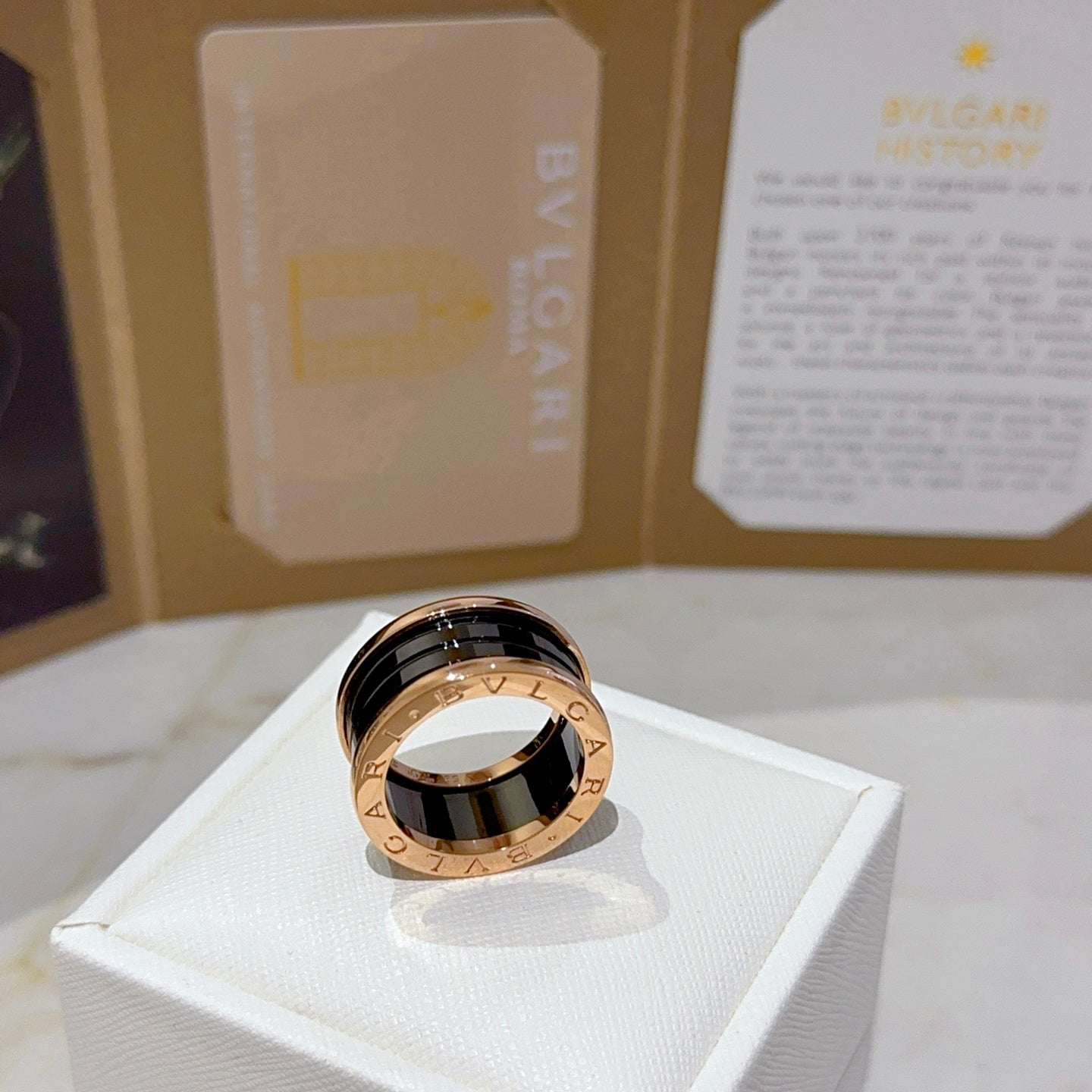 LuxluxHouse Best Quality Accessories Ring Bvlgari