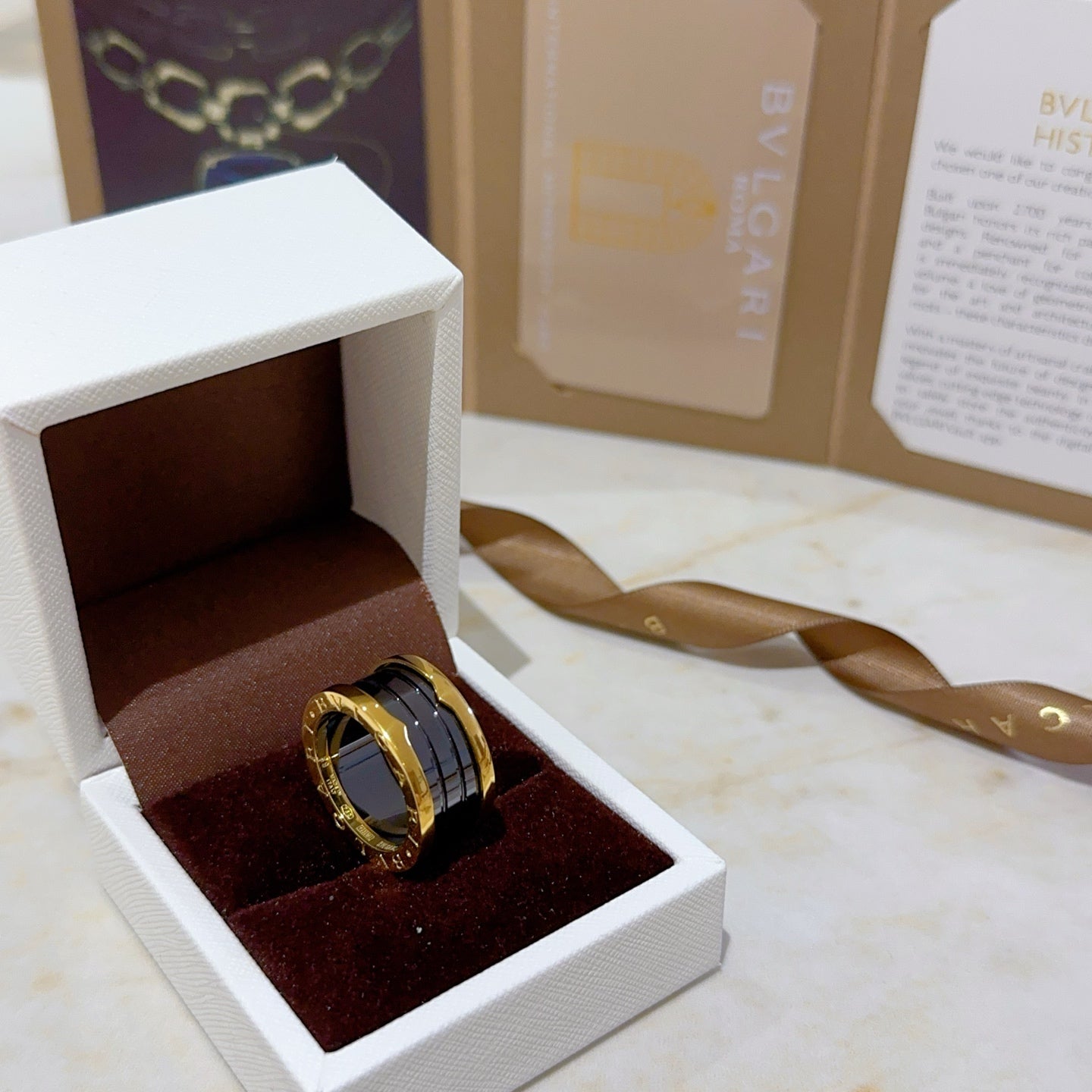 LuxluxHouse Best Quality Accessories Ring Bvlgari