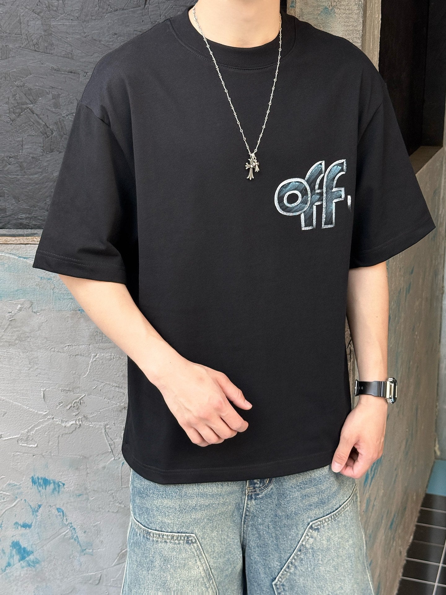 LuxluxHouse Best Quality Clothes Off White T-shirt