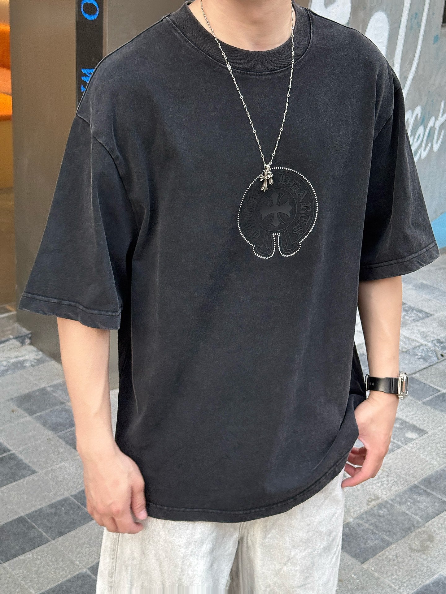 LuxluxHouse Best Quality Clothes Chrome Hearts T-shirt