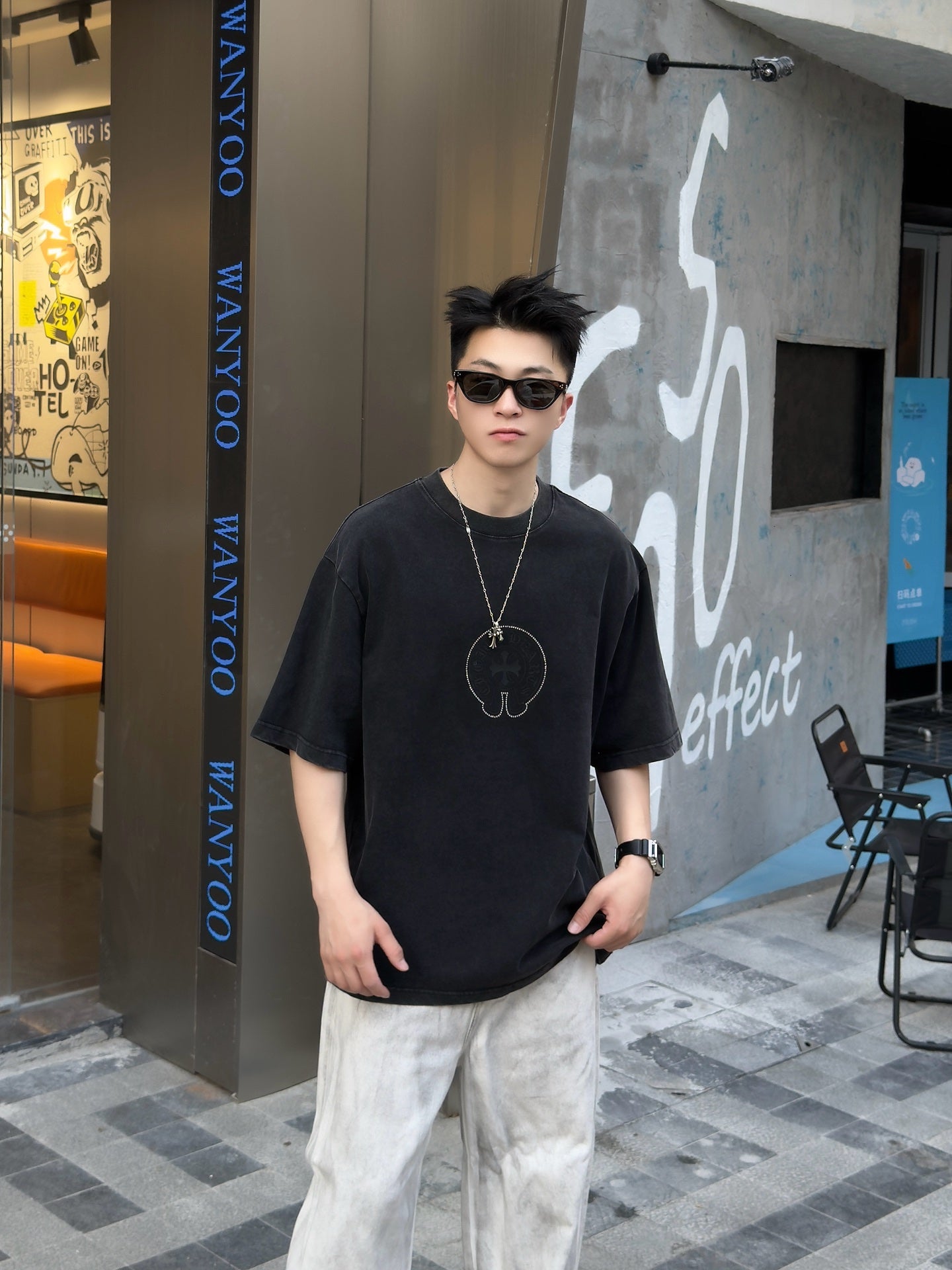 LuxluxHouse Best Quality Clothes Chrome Hearts T-shirt