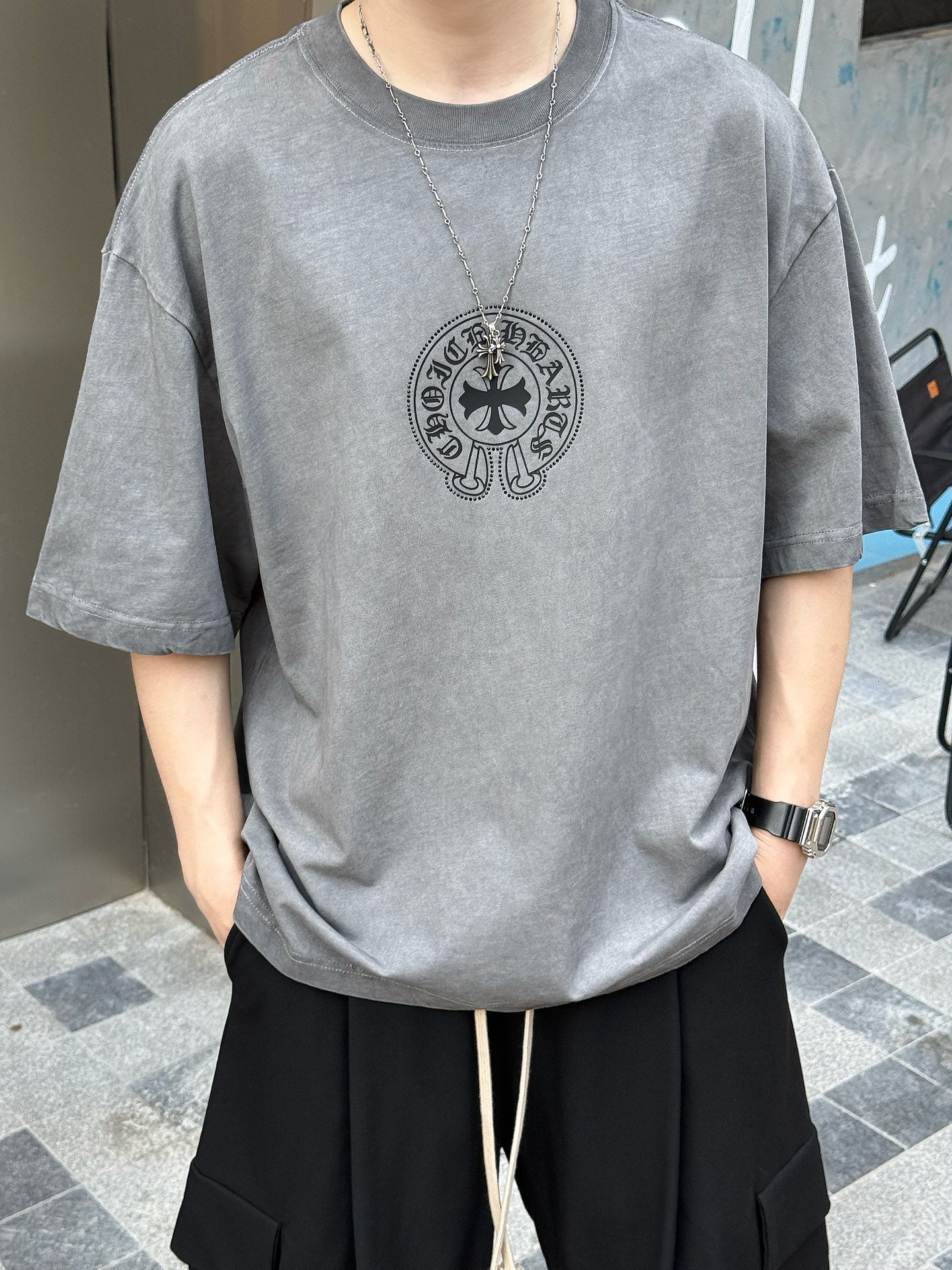 LuxluxHouse Best Quality Clothes Chrome Hearts T-shirt