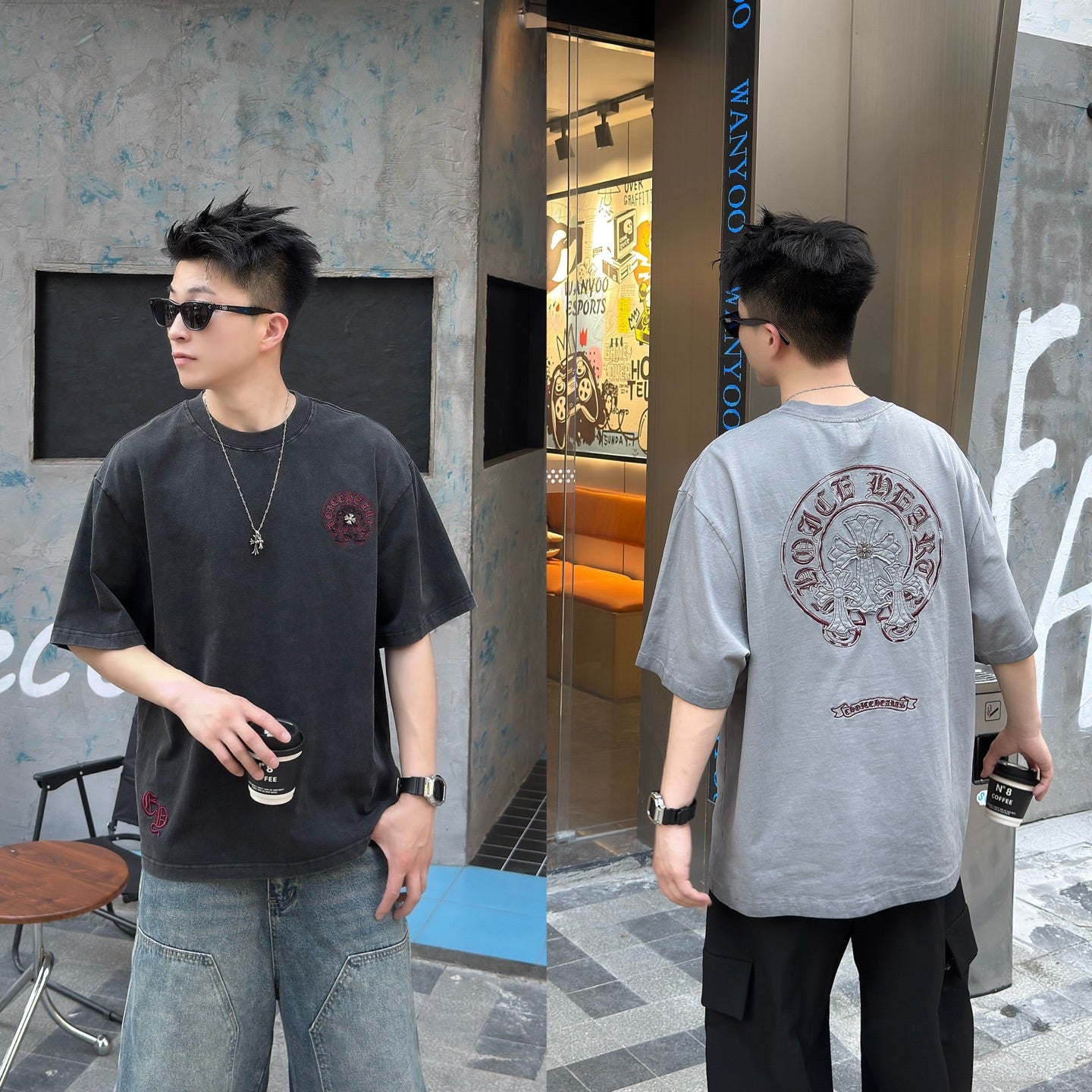 LuxluxHouse Best Quality Clothes Chrome Hearts T-shirt