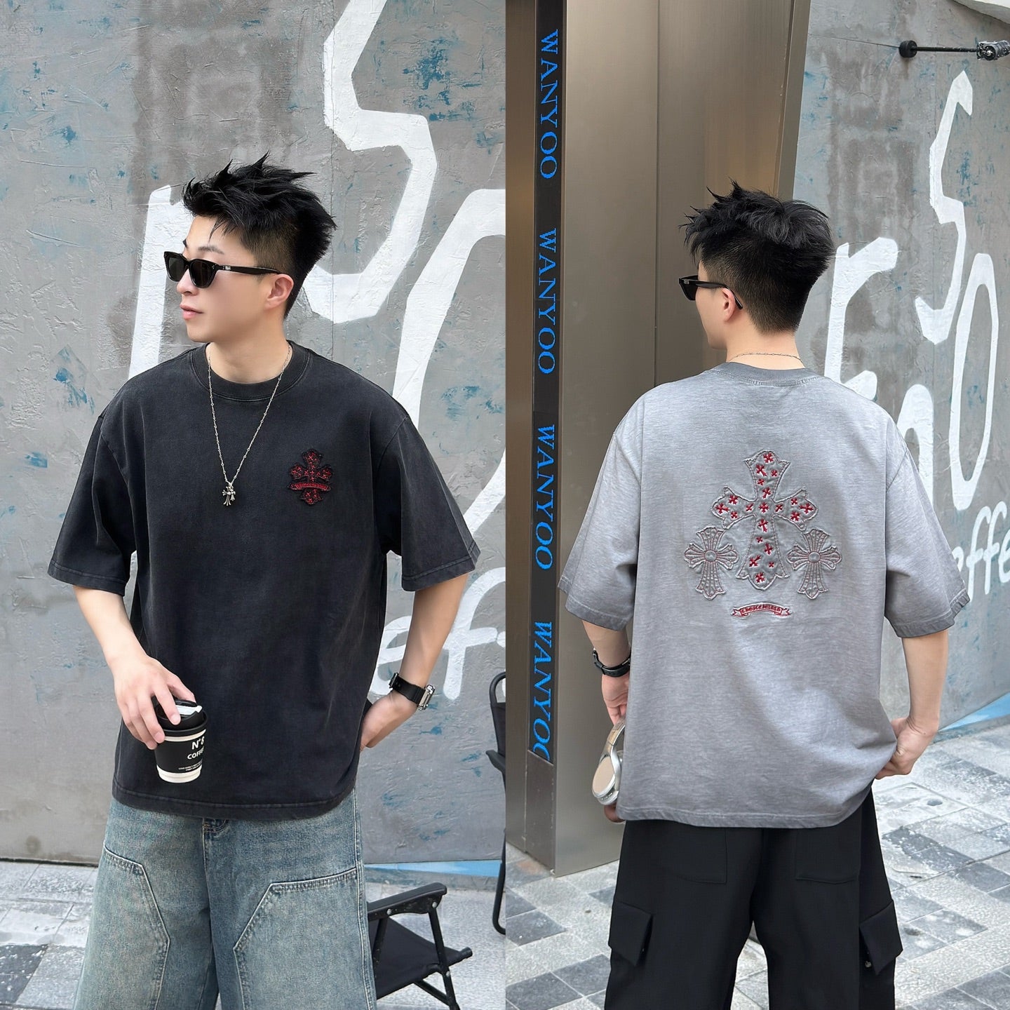 LuxluxHouse Best Quality Clothes Chrome Hearts T-shirt