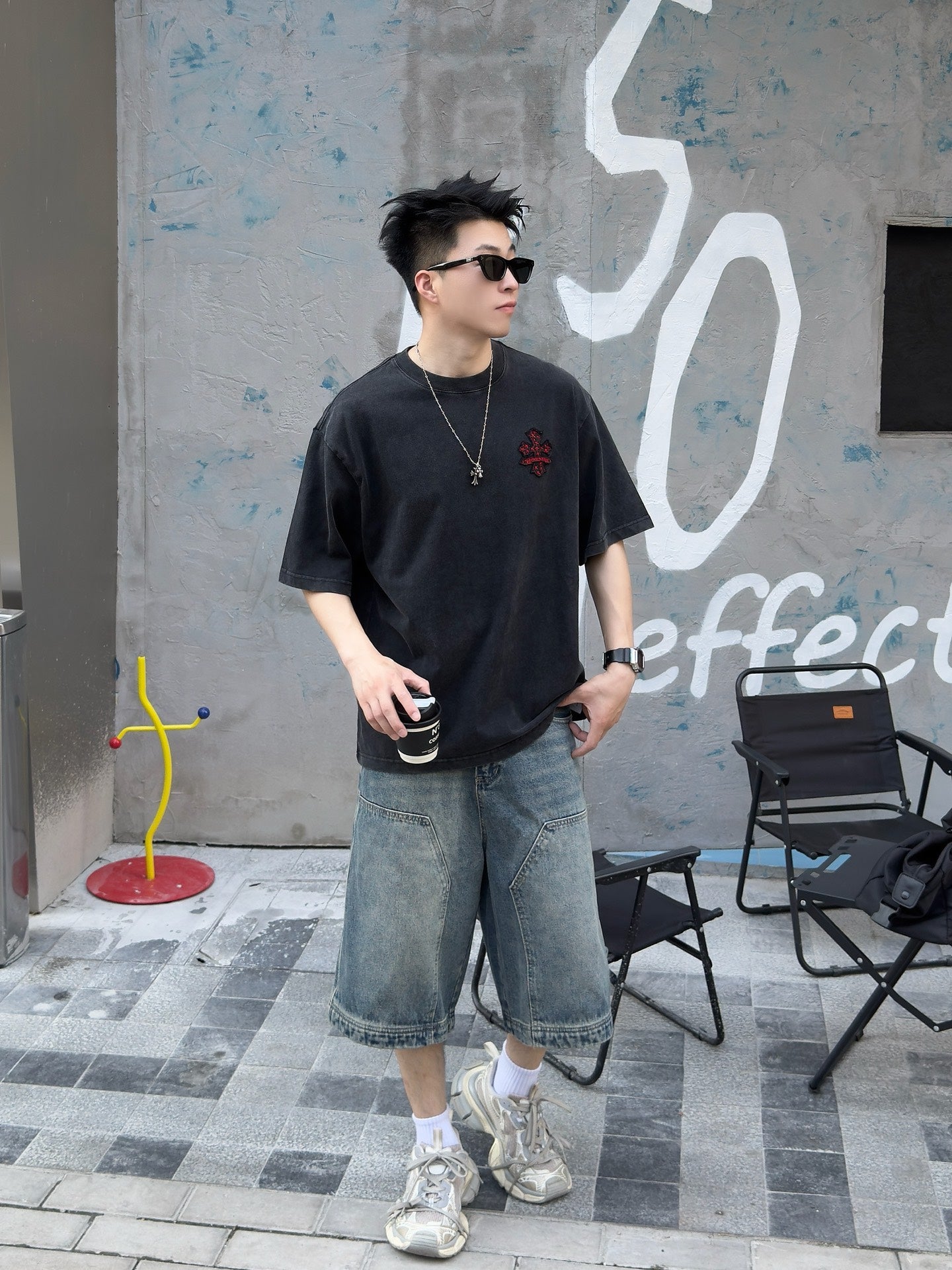 LuxluxHouse Best Quality Clothes Chrome Hearts T-shirt