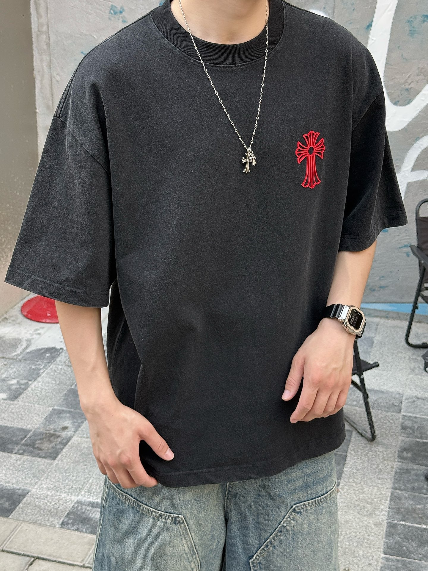 LuxluxHouse Best Quality Clothes Chrome Hearts T-shirt