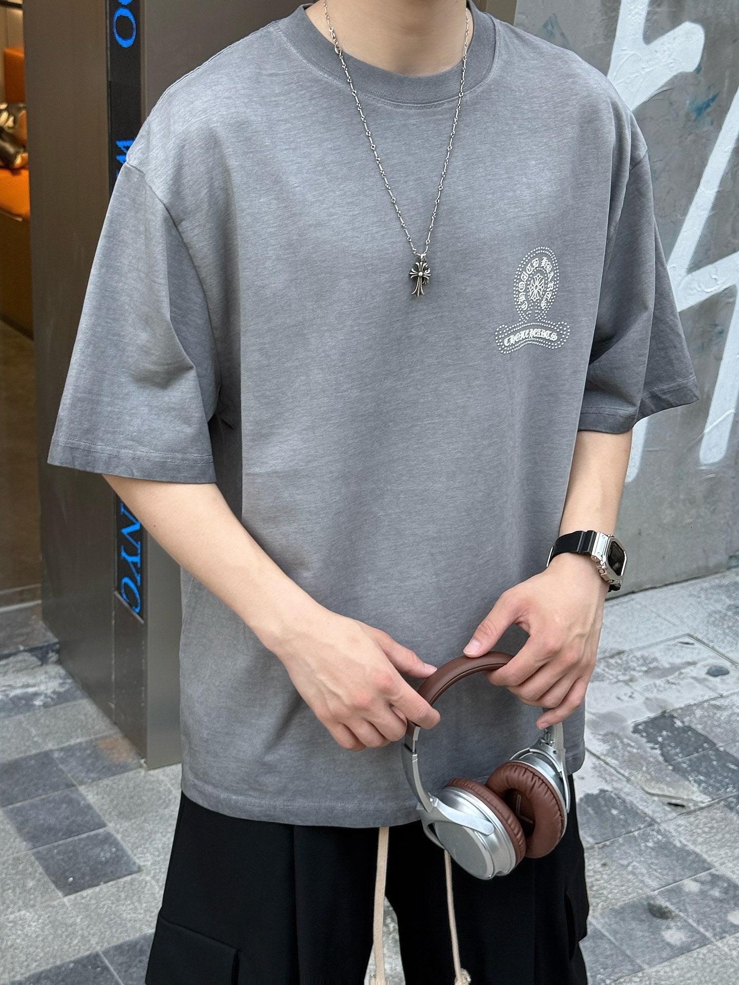 LuxluxHouse Best Quality Clothes Chrome Hearts T-shirt