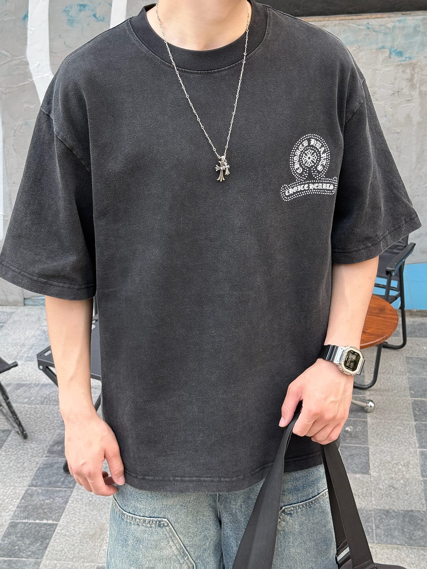 LuxluxHouse Best Quality Clothes Chrome Hearts T-shirt