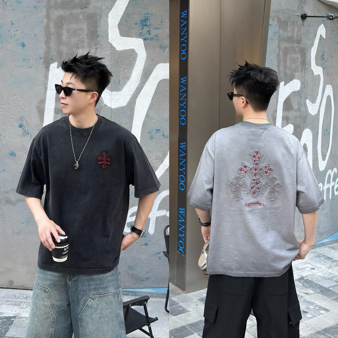 LuxluxHouse Best Quality Clothes Chrome Hearts T-shirt